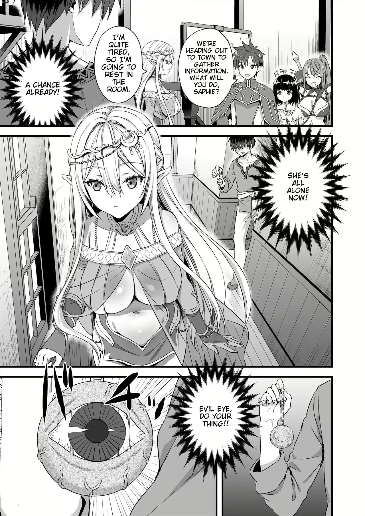 Horny Isekai Elf's Evil Eye page 6