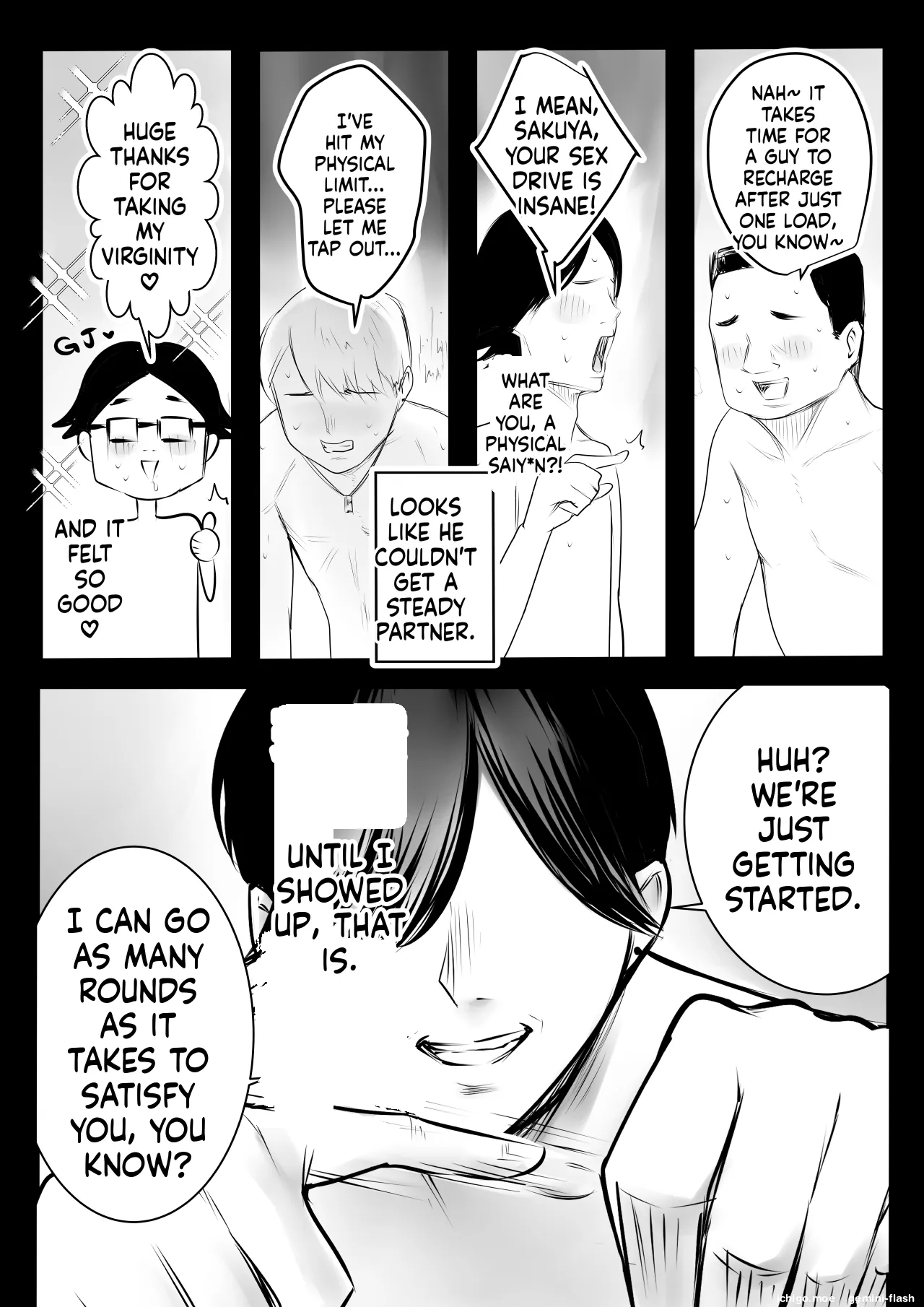 Hosoi-kun no Kanojo, Netorase OK datte yo 3 page 14