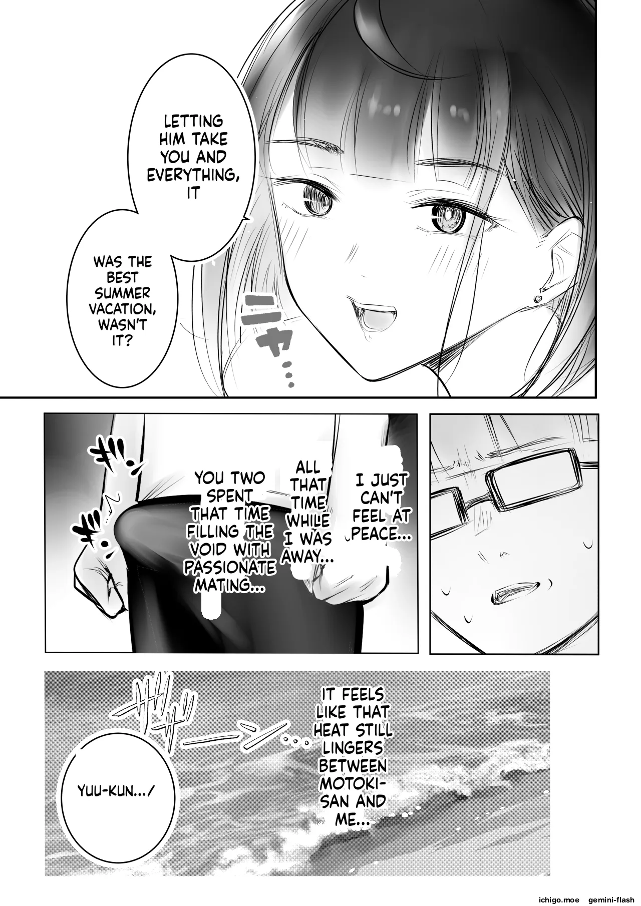 Hosoi-kun no Kanojo, Netorase OK datte yo 3 page 44