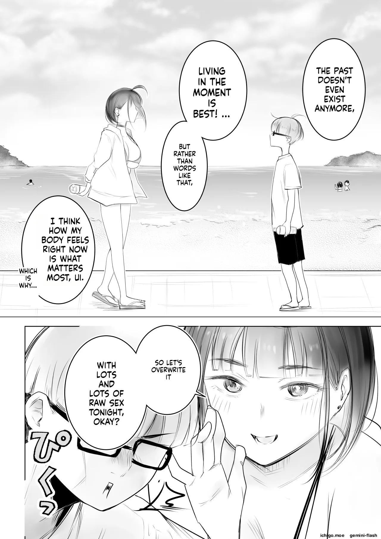 Hosoi-kun no Kanojo, Netorase OK datte yo 3 page 45