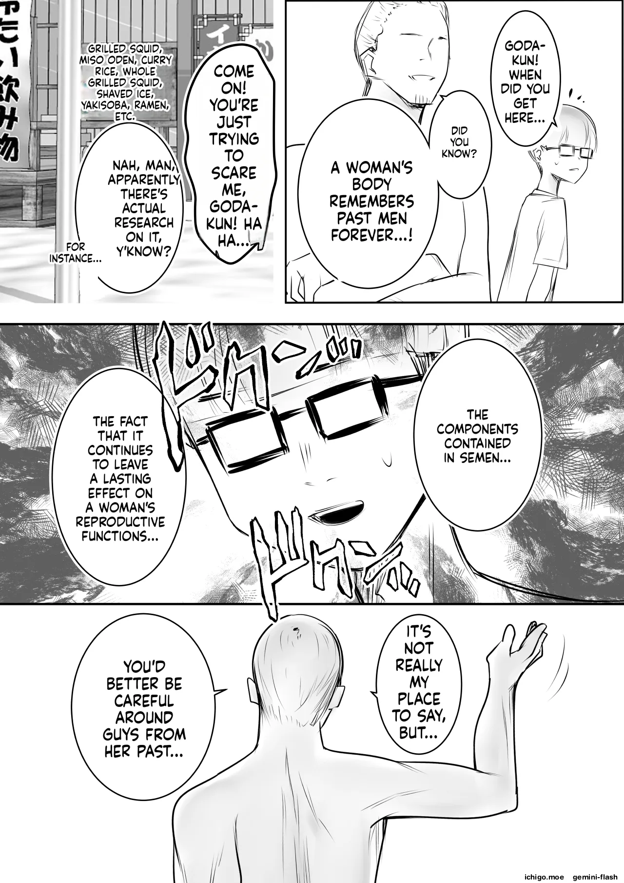 Hosoi-kun no Kanojo, Netorase OK datte yo 3 page 9