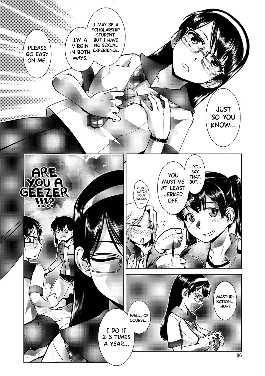 Houkago Futanari Nakadashi Nikki + Haishin Tokuten Message Paper, Hyoushi Ura Hyoushi Genga page 111