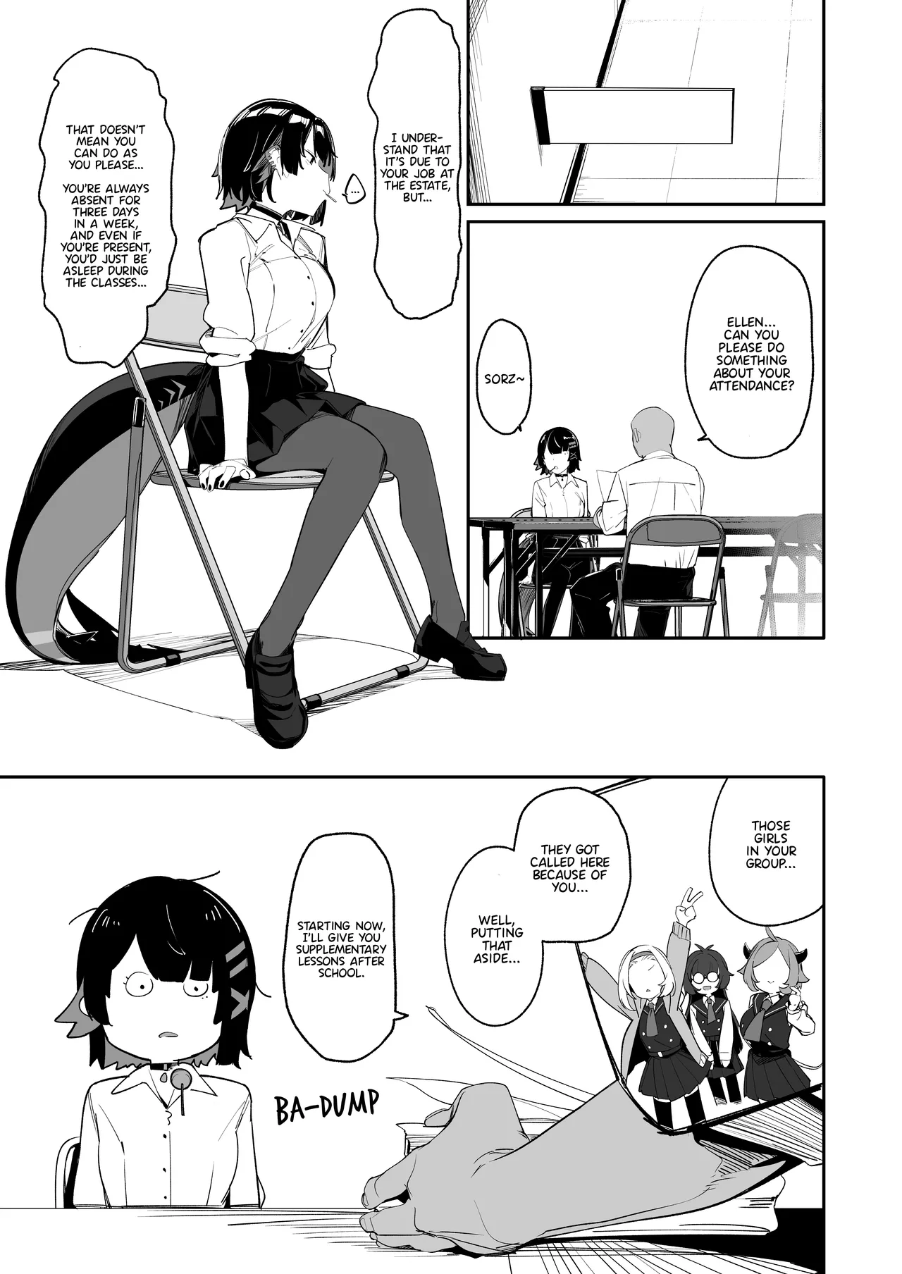 Houkago no Tokubetsu Hoshuu page 2