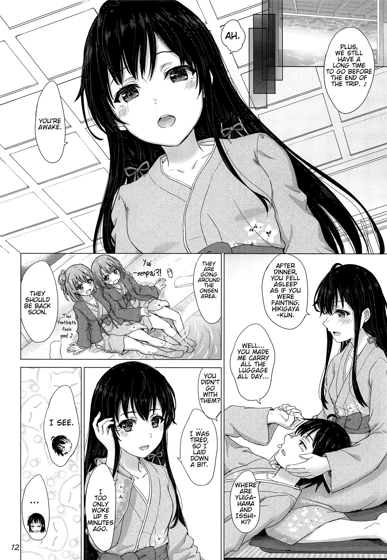 Houshi-bu no Iyarashii Ian Ryokou. (Yahari Ore no Seishun Love Come wa Machigatteiru.) [English] =Fureta7= page 11