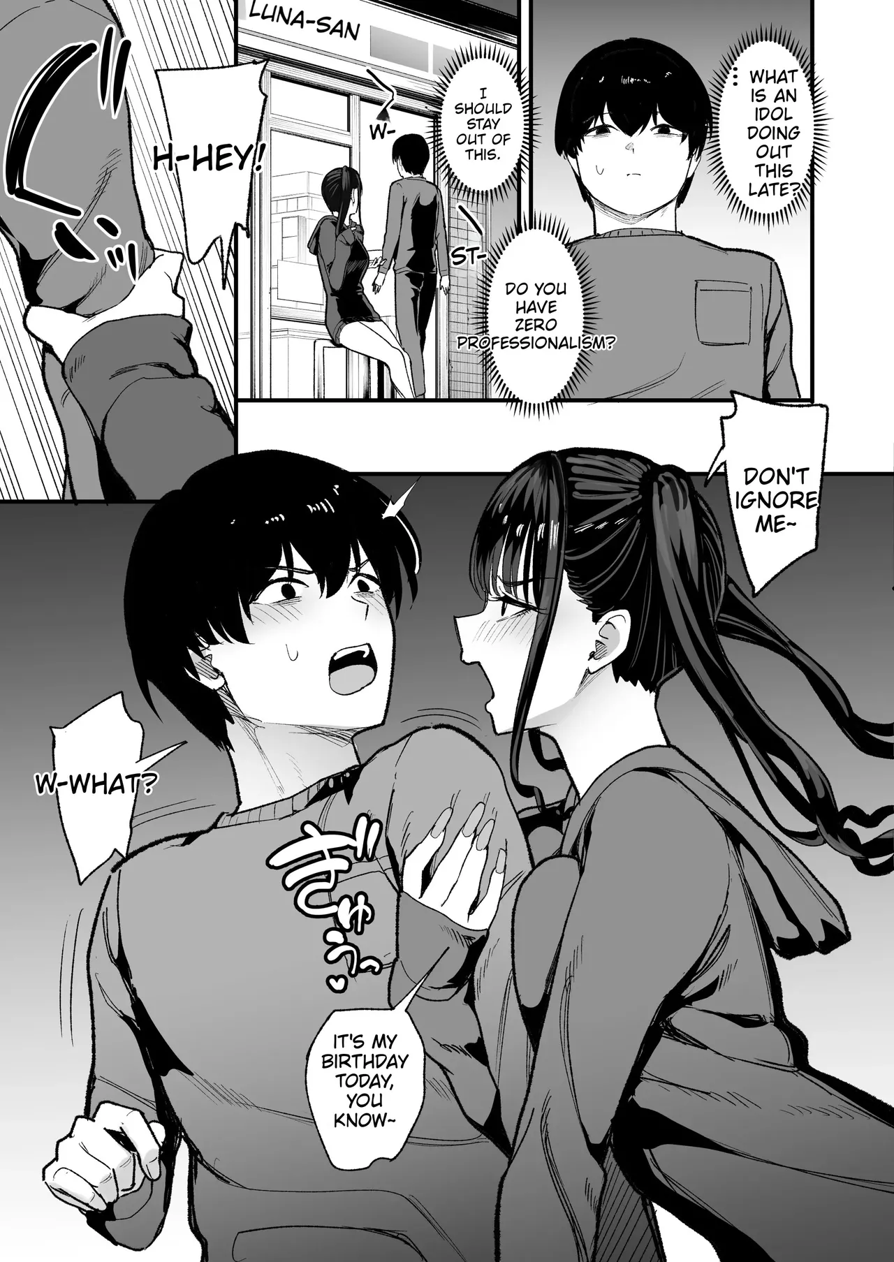 How I, a 2D-Obsessed Otaku, Fell for the Busty Idol Who Transferred to My School page 15