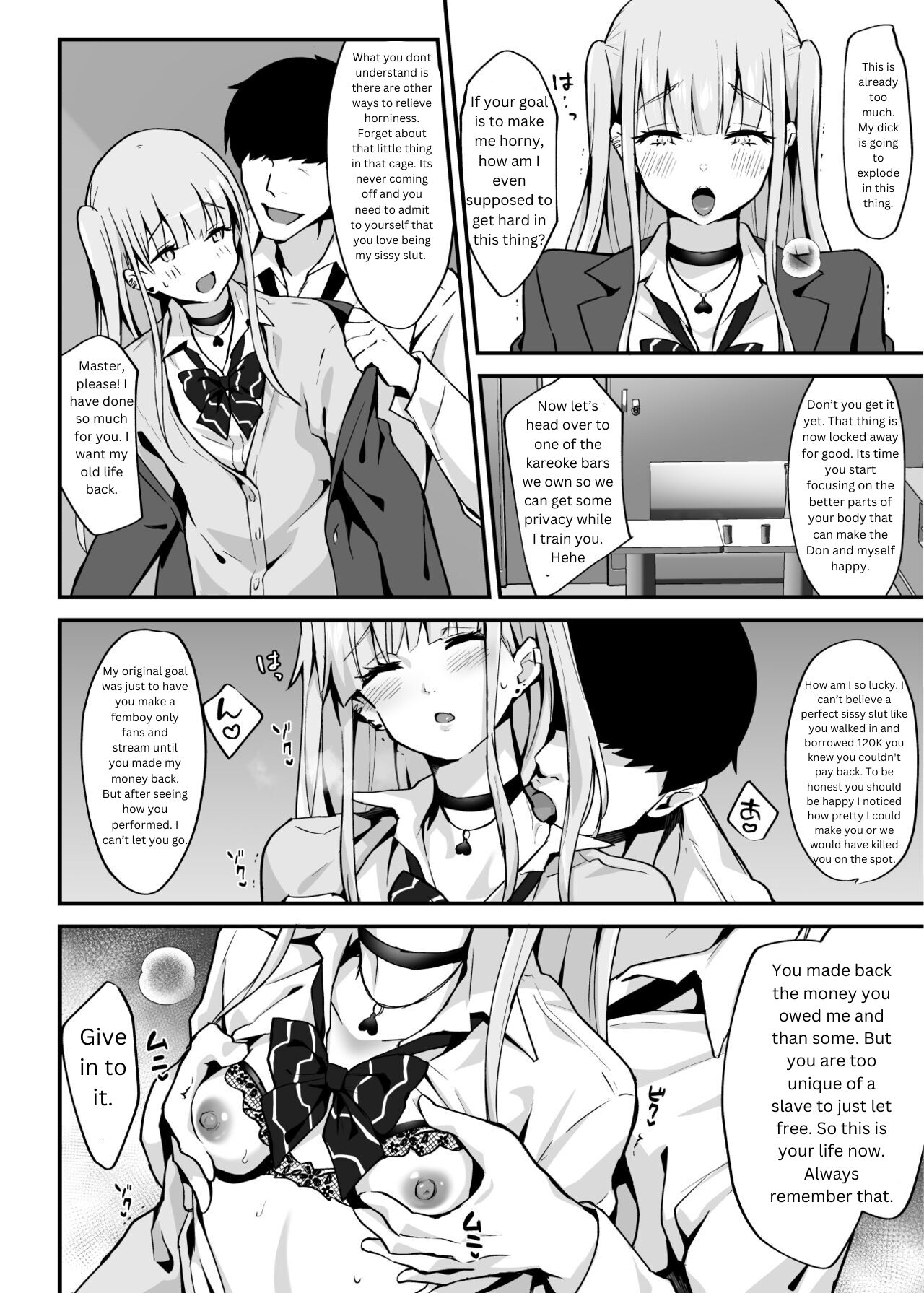 How I become a Femboy Slave page 6