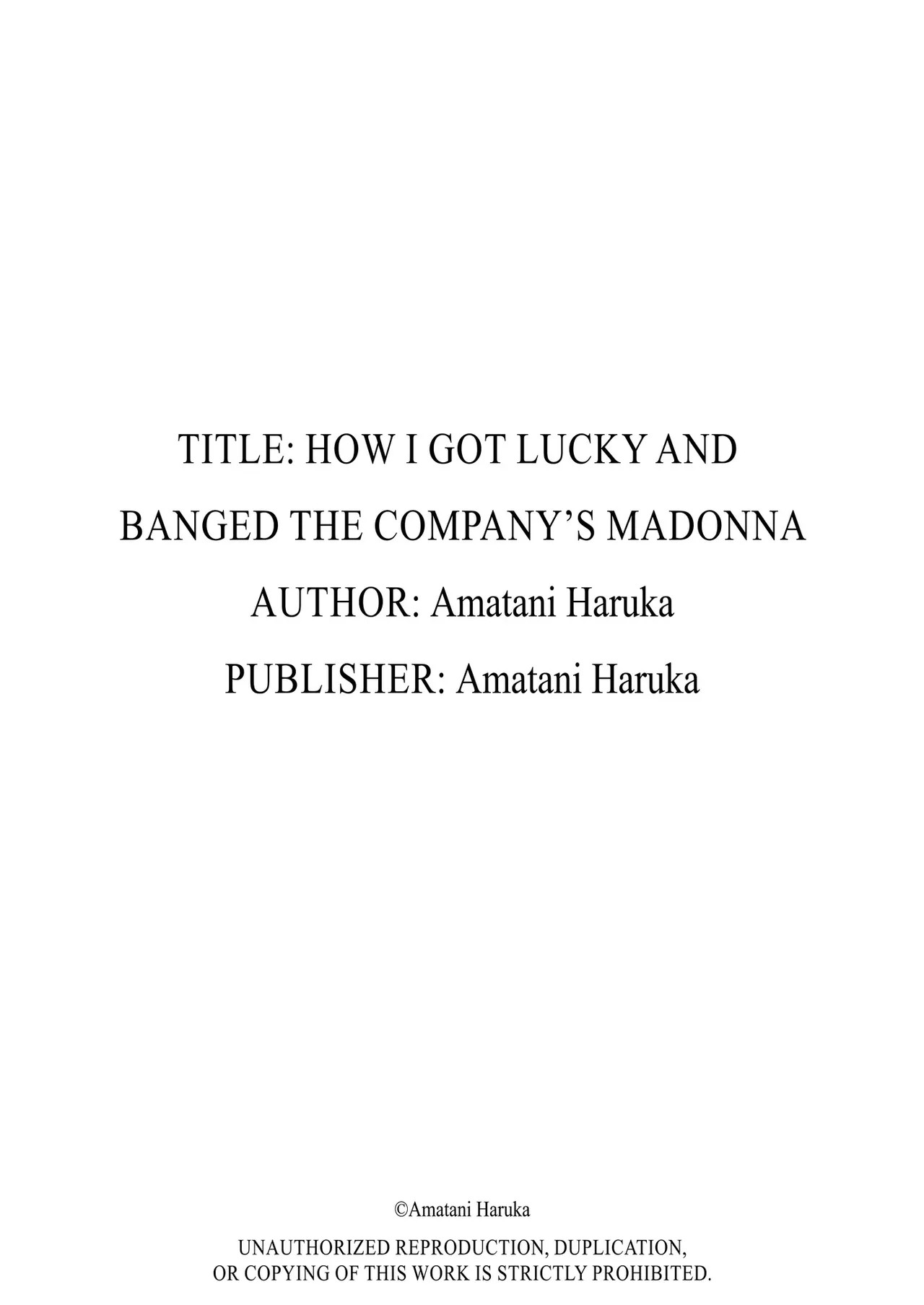 How I Got Lucky and Banged the Company's Madonna page 100