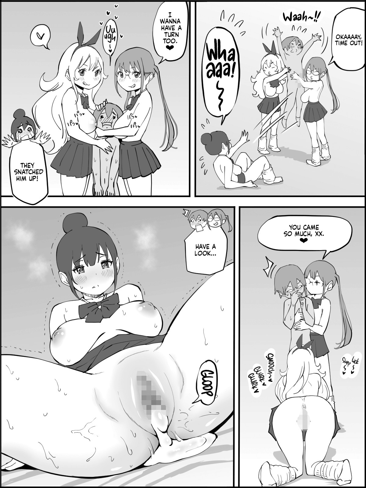 How I Got Myself a Harem of Fuckbuddies page 123