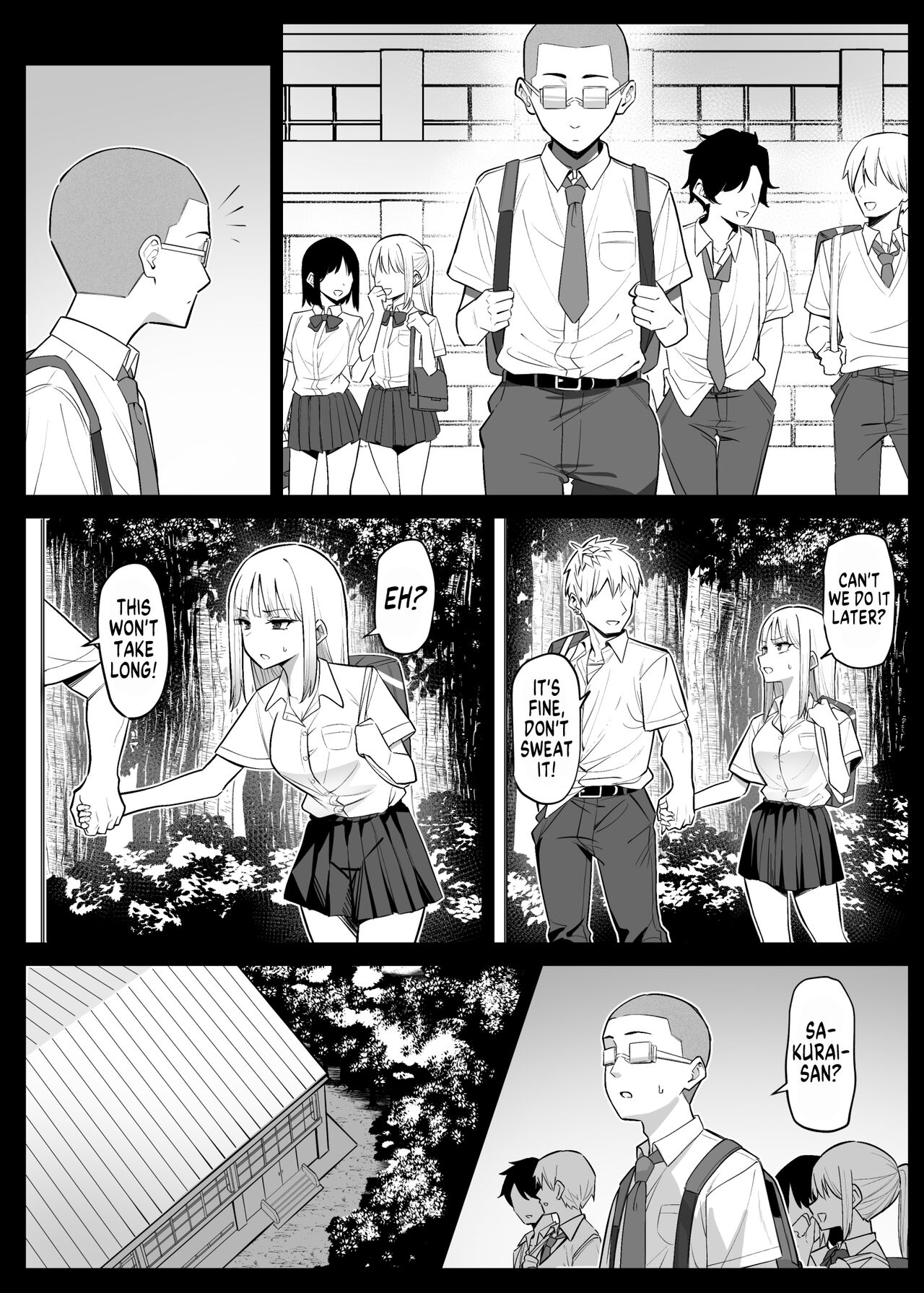 How I Met my Old Classmate at an Adult Service Place Pt. 4 page 2