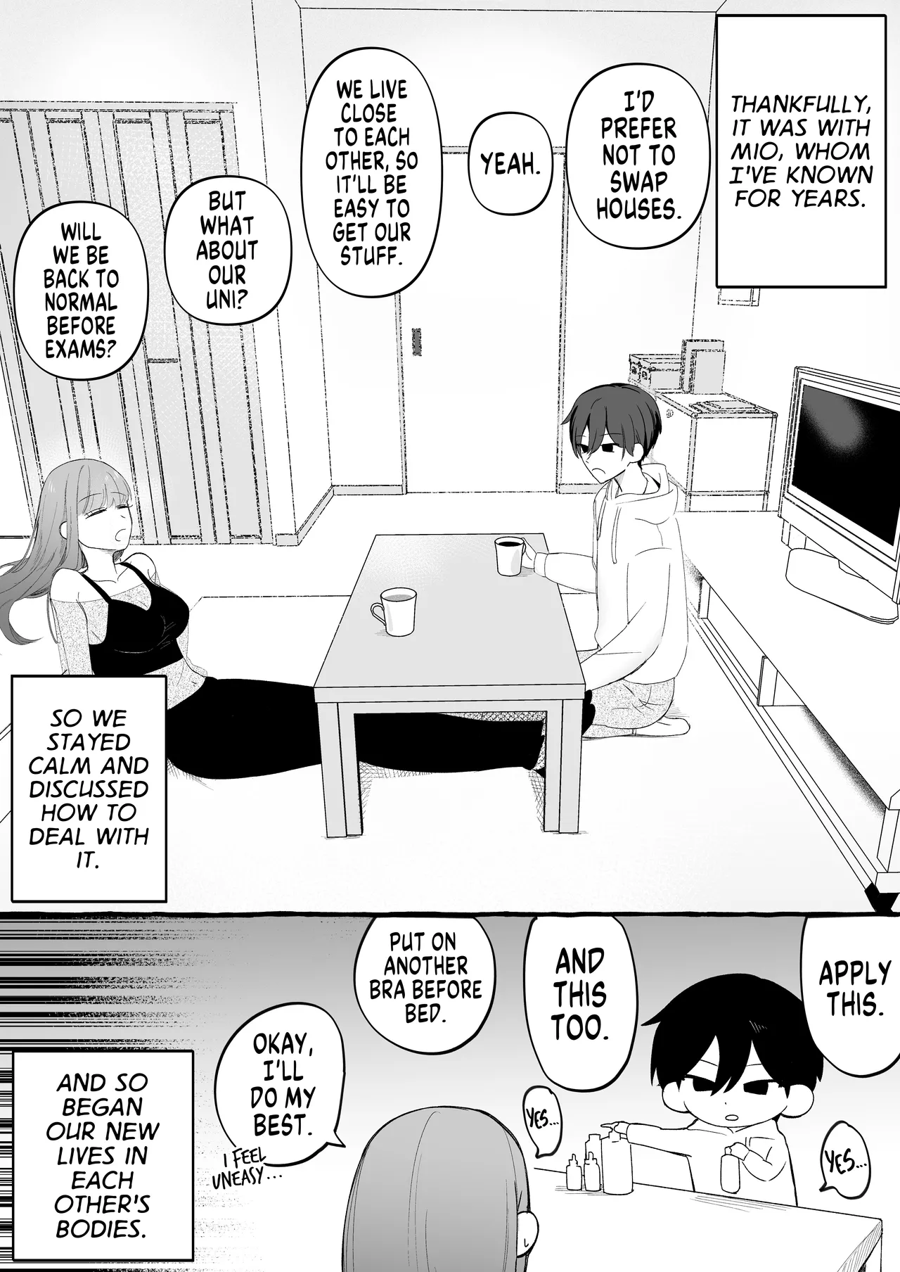 How I Returned to Normal After Body Swapping Only to Discover that My Body was Prepared for Anal Sex page 5