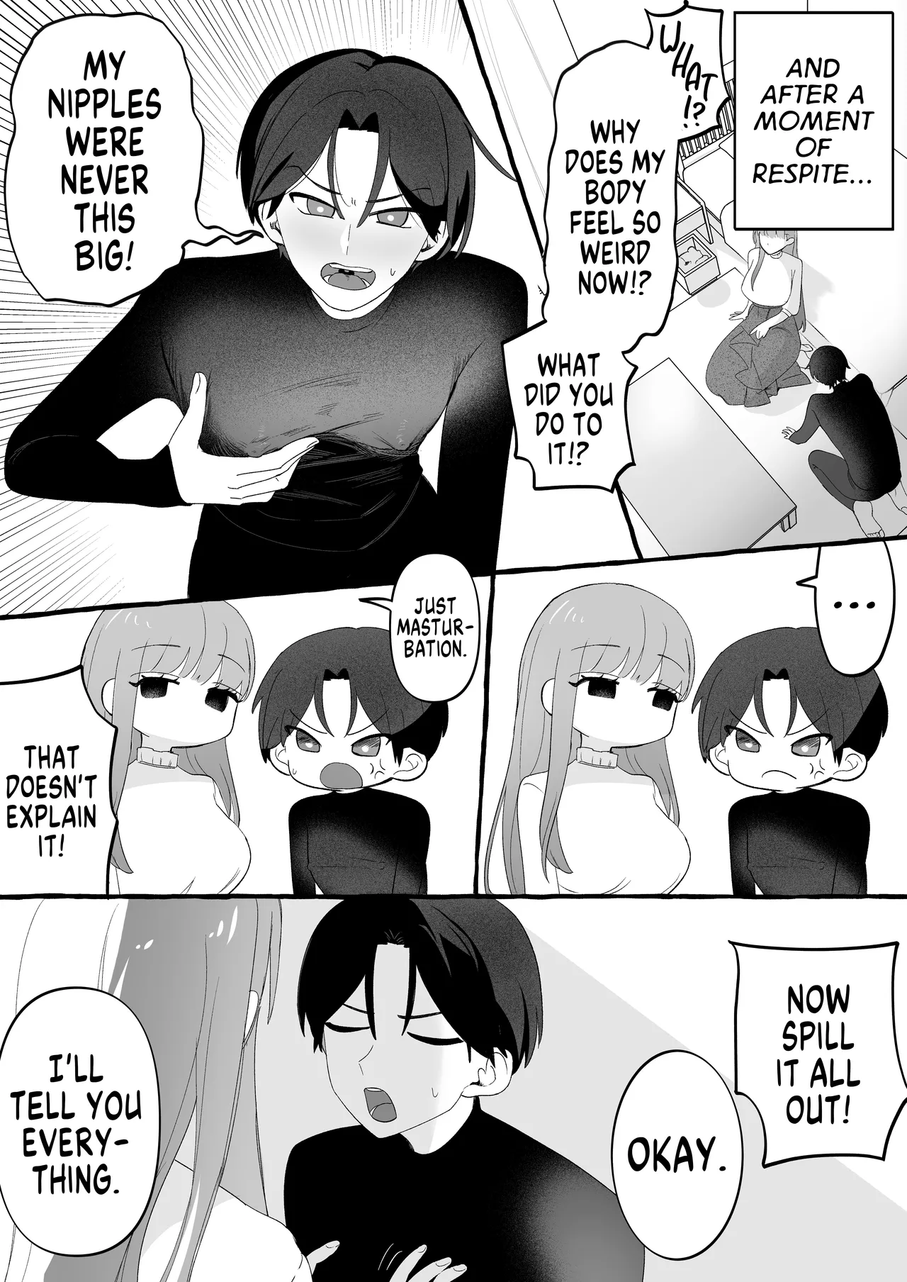 How I Returned to Normal After Body Swapping Only to Discover that My Body was Prepared for Anal Sex page 8