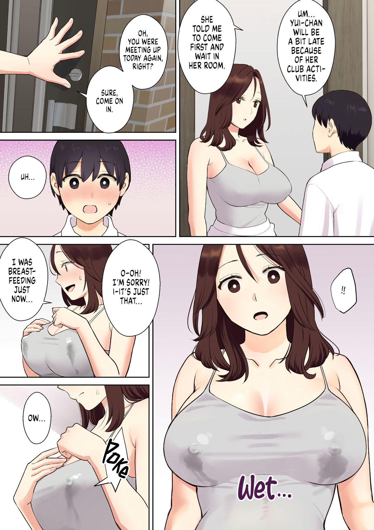 How My Girlfriend's Mom Took My Virginity 1 page 17