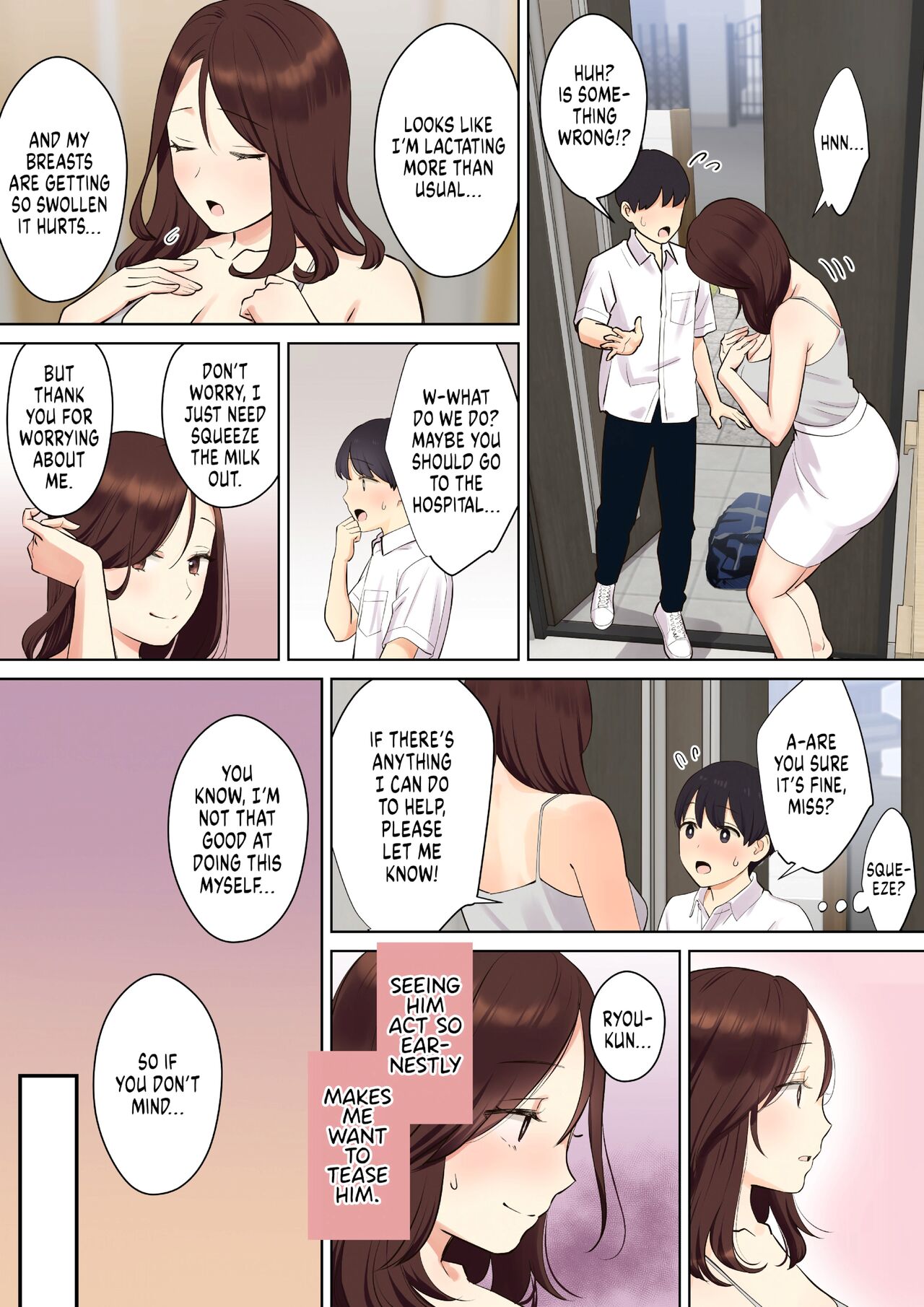 How My Girlfriend's Mom Took My Virginity 1 page 18