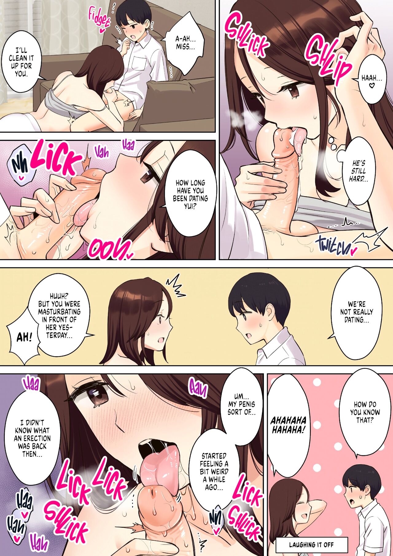 How My Girlfriend's Mom Took My Virginity 1 page 29