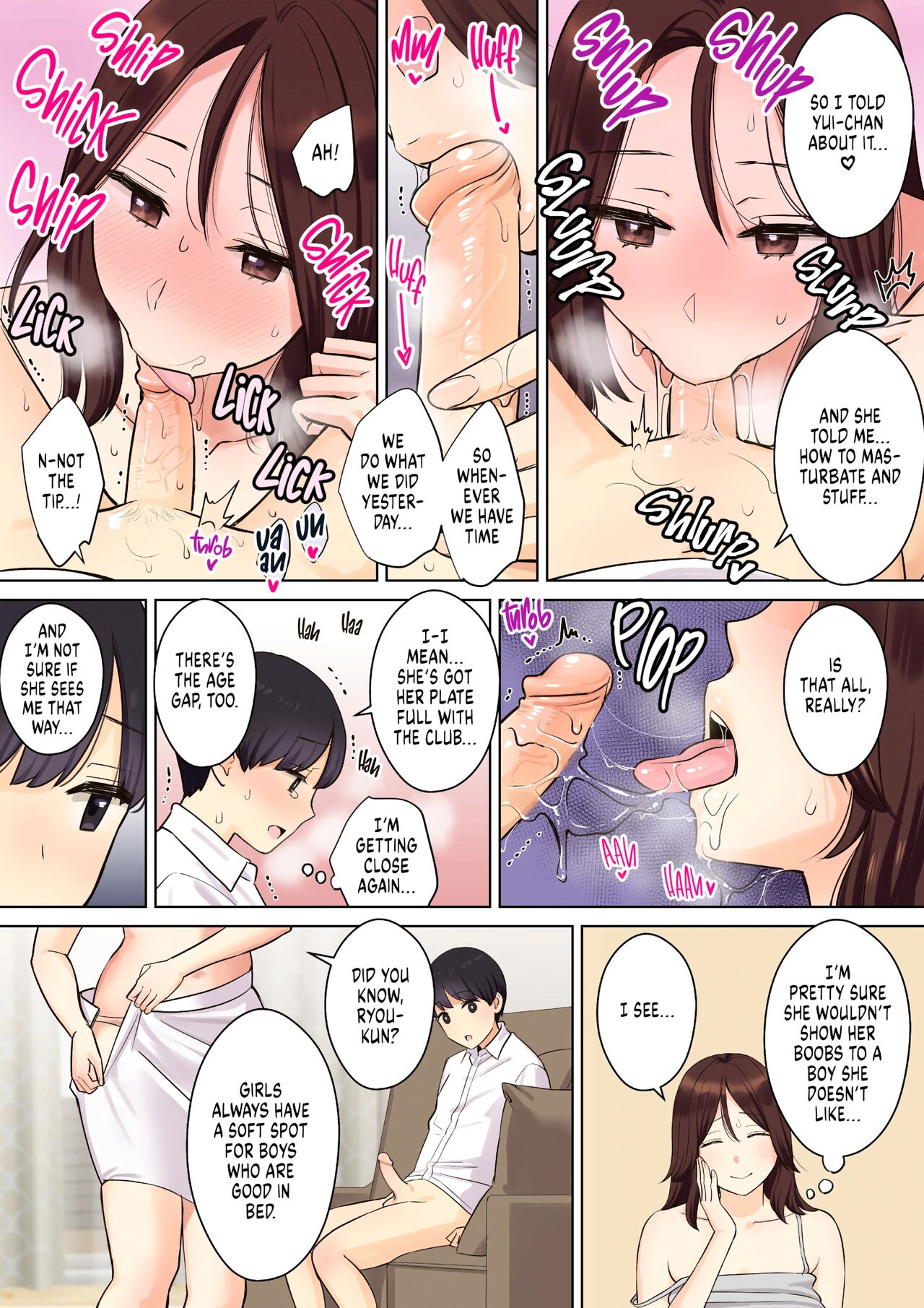 How My Girlfriend's Mom Took My Virginity 1 page 30