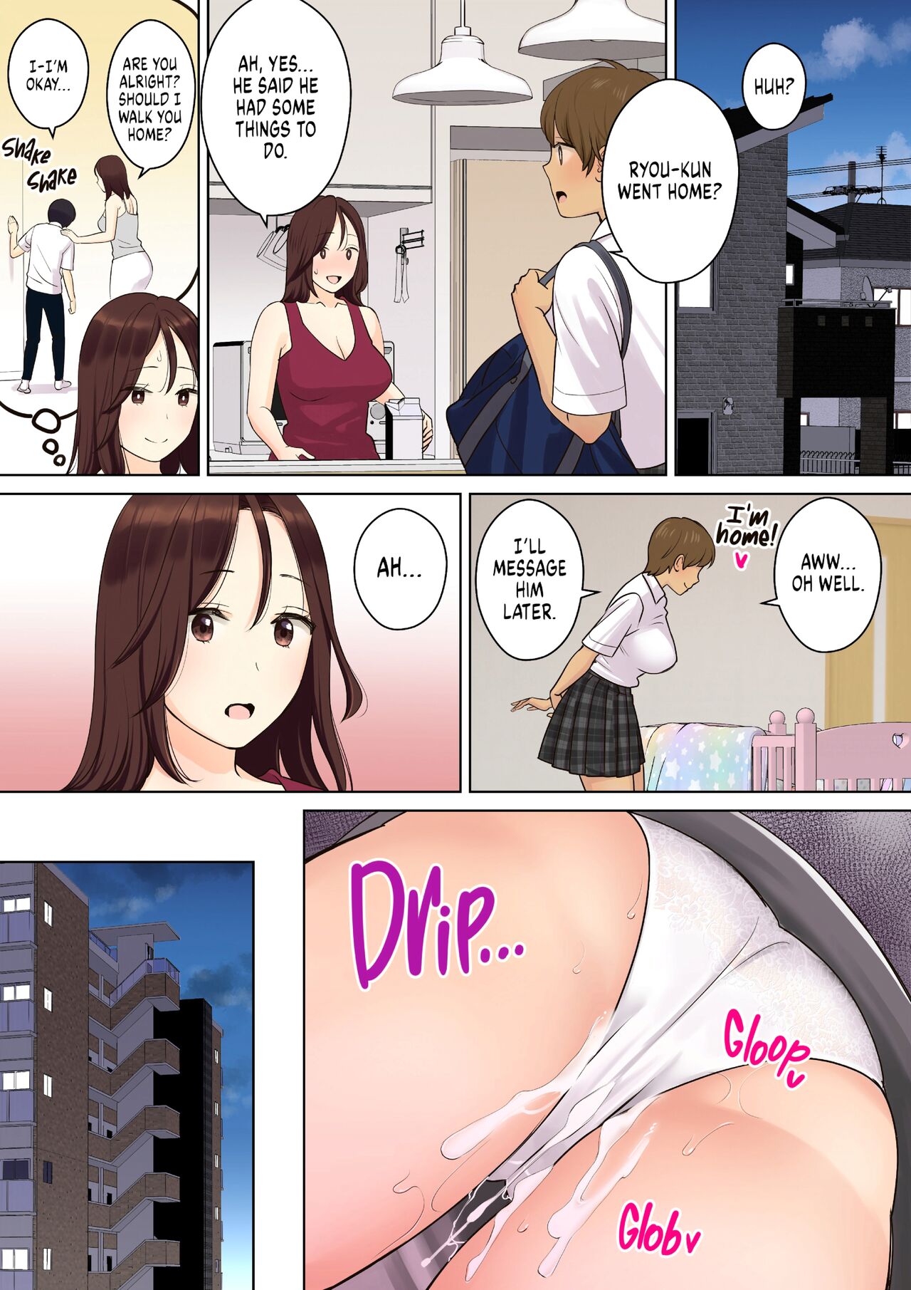 How My Girlfriend's Mom Took My Virginity 1 page 45