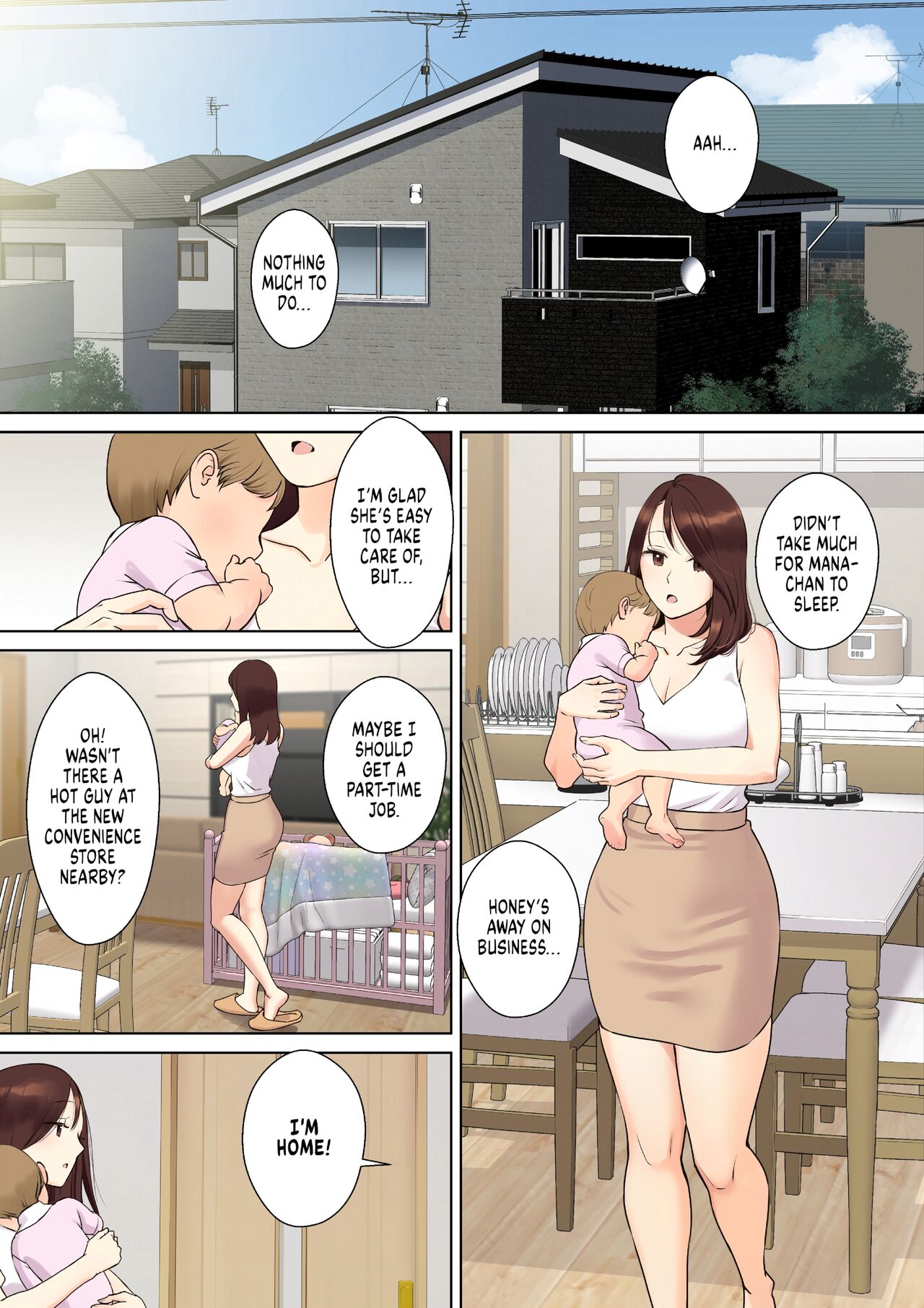 How My Girlfriend's Mom Took My Virginity 1 page 5