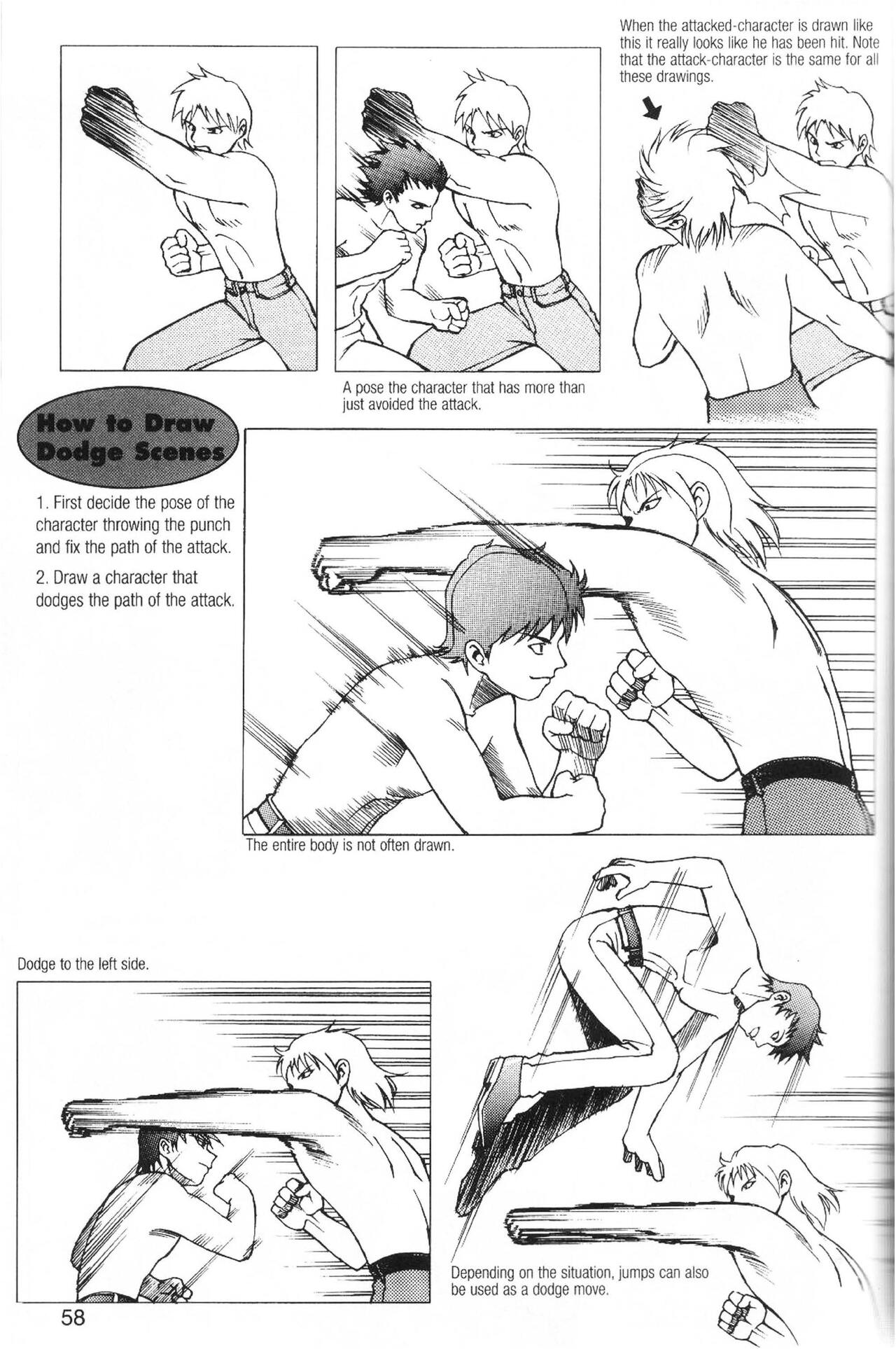How To Draw Manga Vol. 23 Illustrating Battles page 59