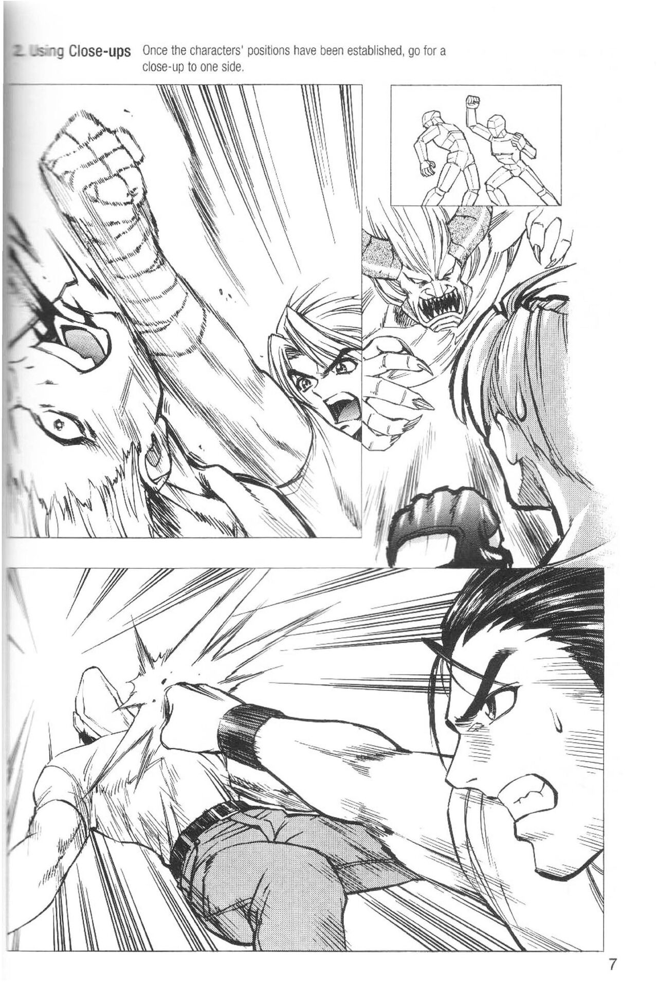 How To Draw Manga Vol. 23 Illustrating Battles page 8