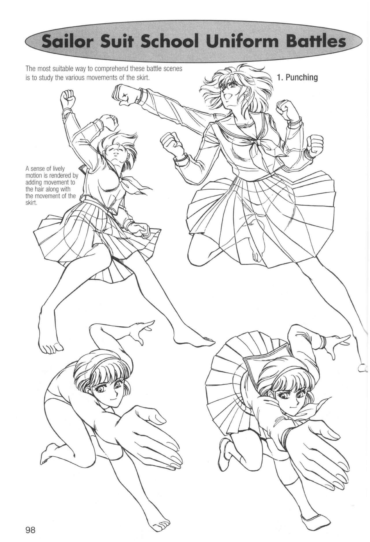 How To Draw Manga Vol. 23 Illustrating Battles page 99