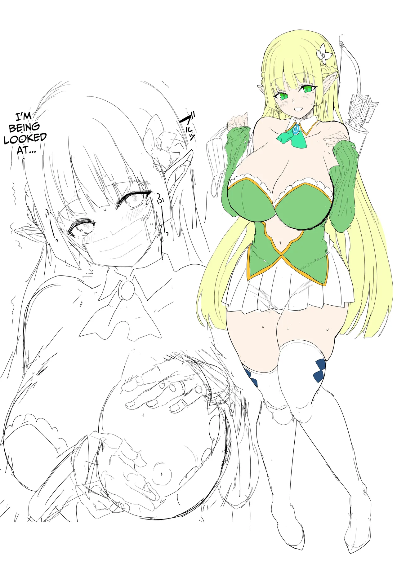 How To Train An Elf Exchange Student Who Has Become A Total Gyaru page 39