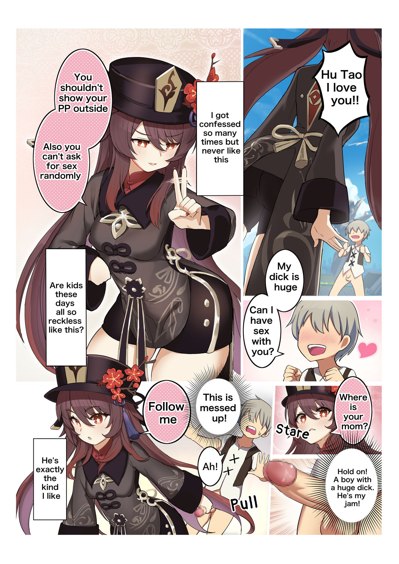 Hu Tao Nee-san Daisuki page 2