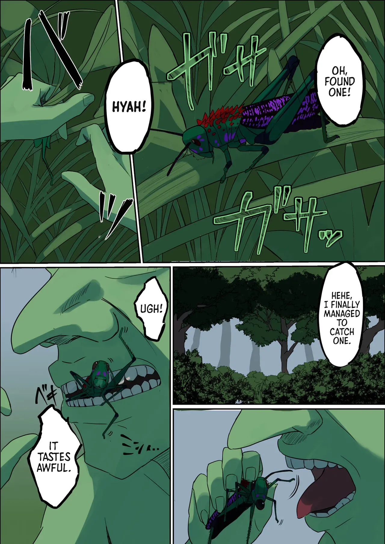 Huge Breasted Female Knight: Teaming up with a weakling monster!? What kind of joke is this? page 4