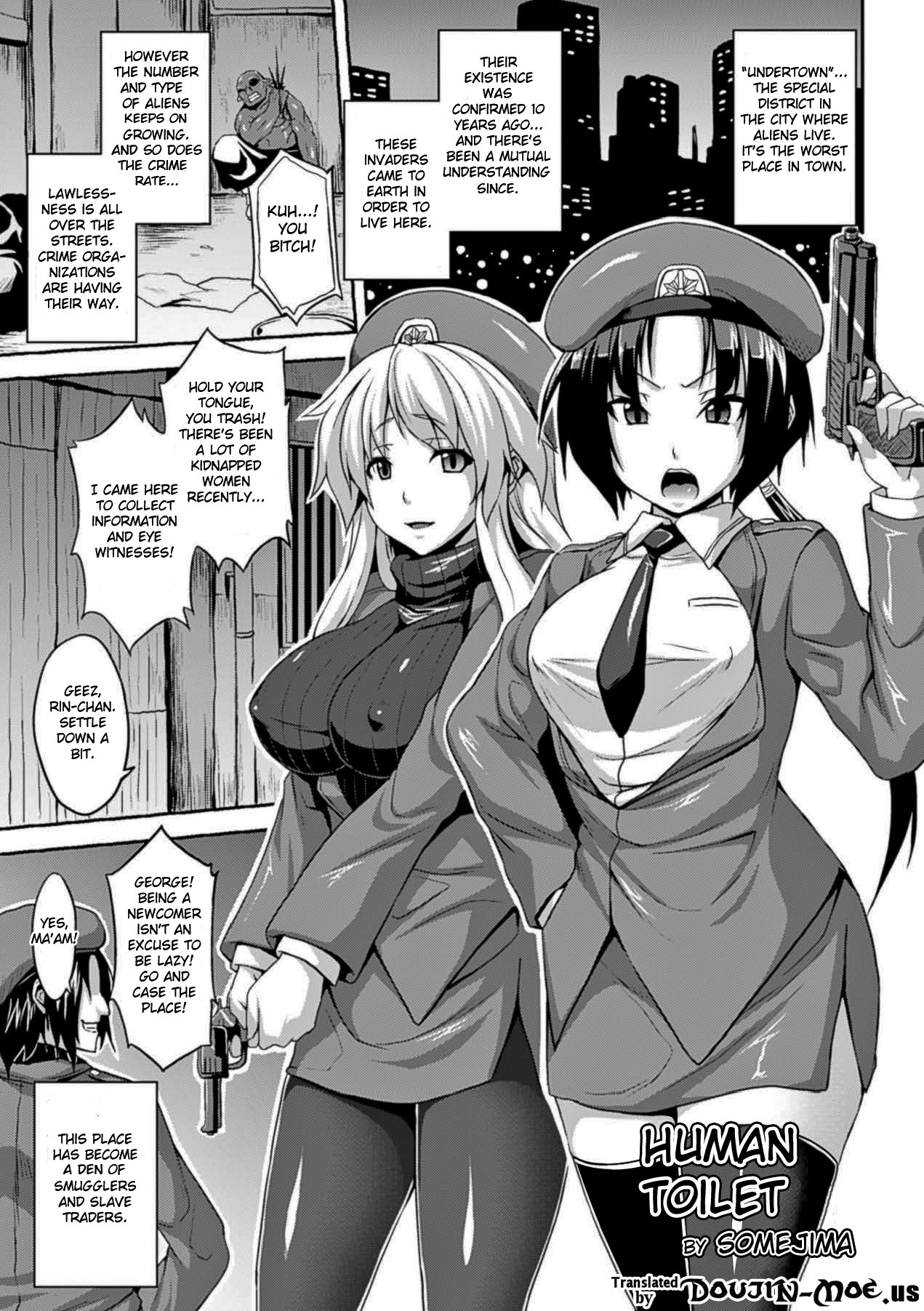 Human Toilet page 1
