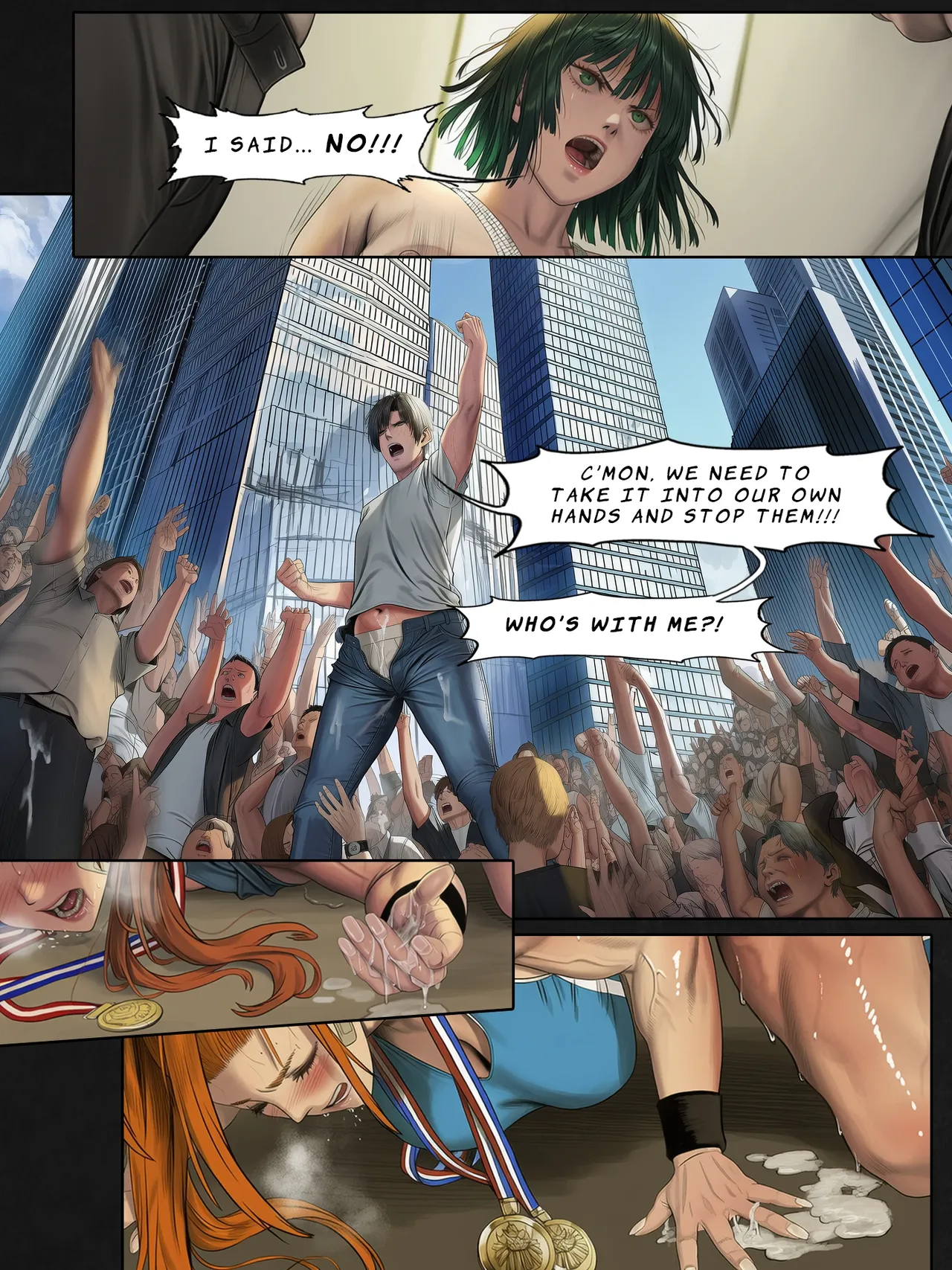 :Humanity's Last Broadcast - A Fubuki & Tatsumaki One-Punch Man Doujin page 106