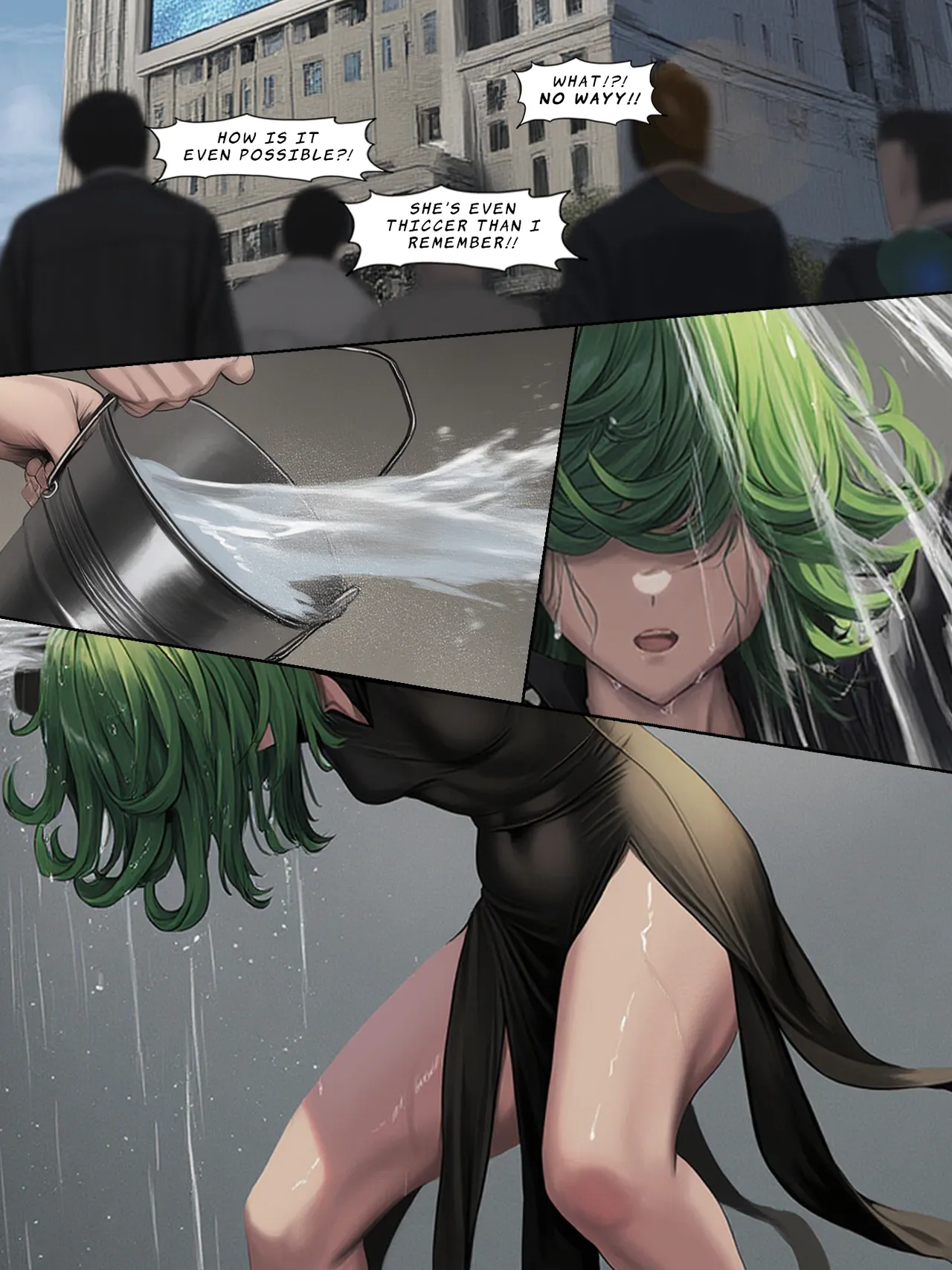 :Humanity's Last Broadcast - A Fubuki & Tatsumaki One-Punch Man Doujin page 11