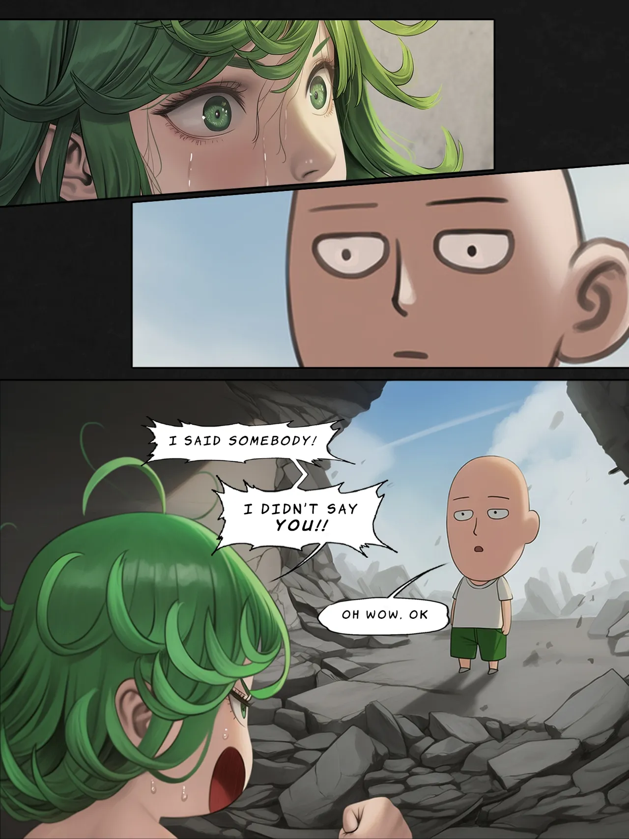 :Humanity's Last Broadcast - A Fubuki & Tatsumaki One-Punch Man Doujin page 117