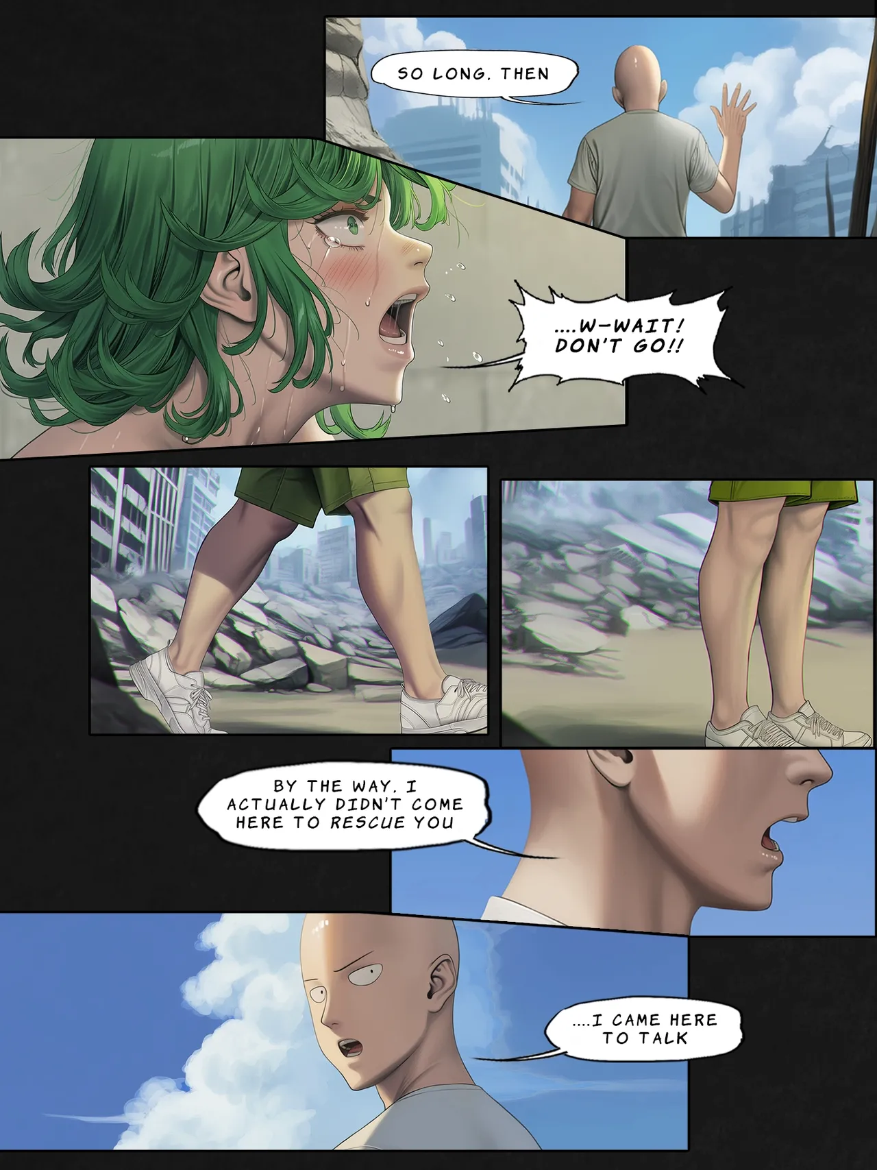 :Humanity's Last Broadcast - A Fubuki & Tatsumaki One-Punch Man Doujin page 118