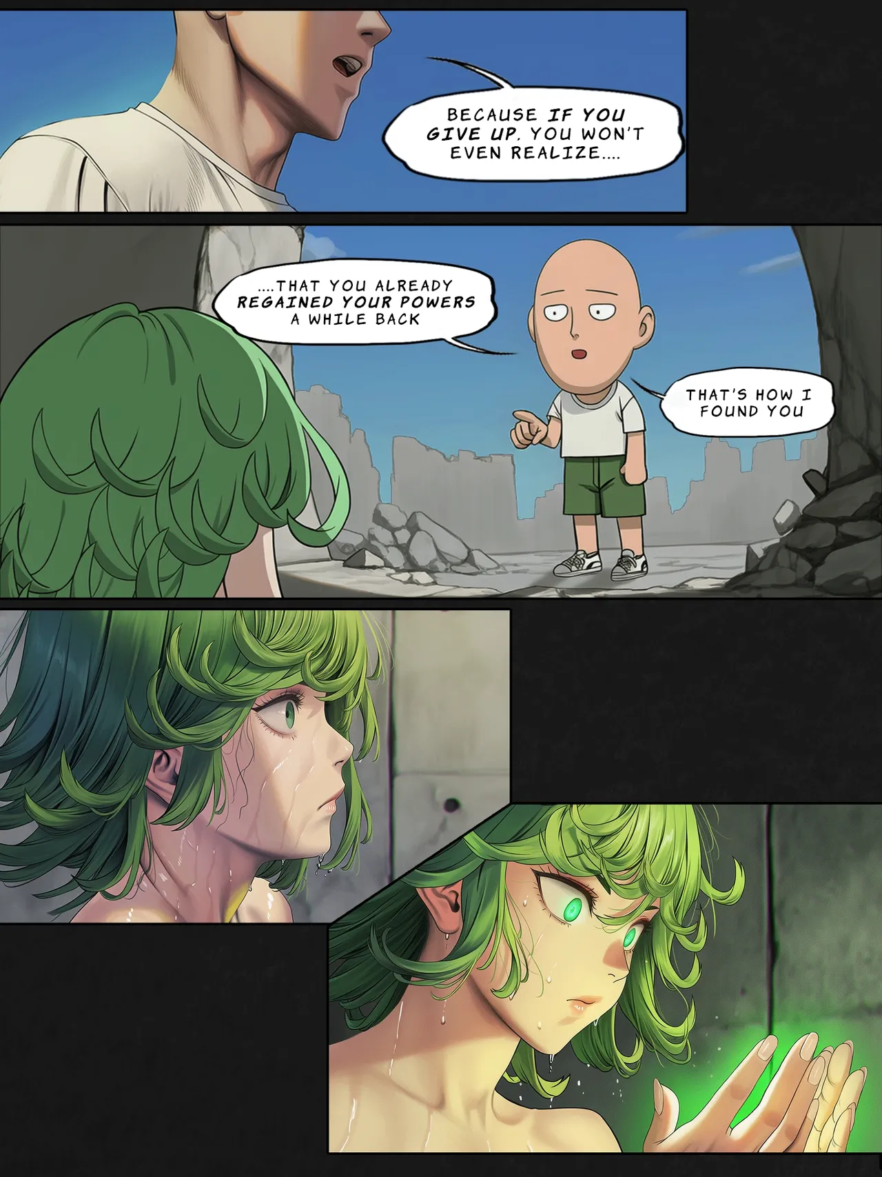 :Humanity's Last Broadcast - A Fubuki & Tatsumaki One-Punch Man Doujin page 123