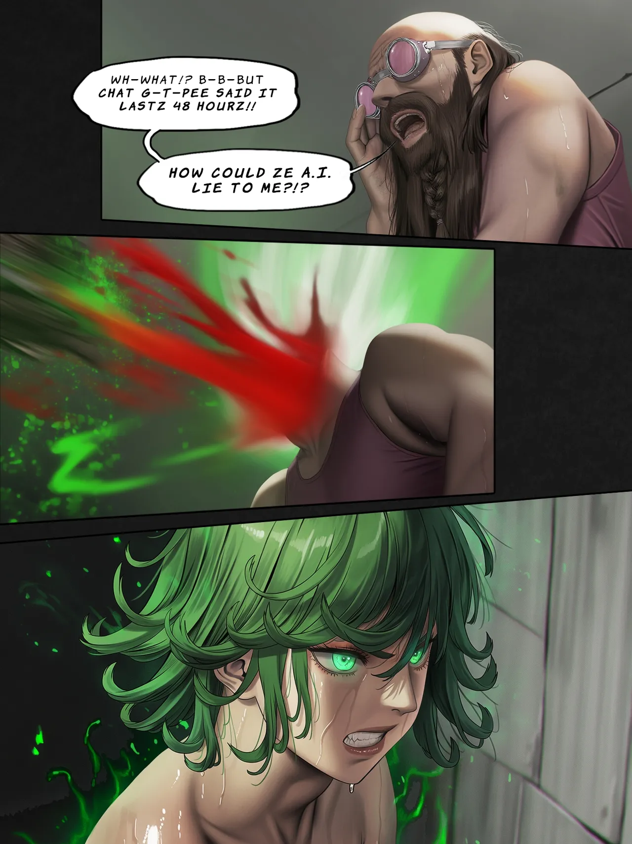 :Humanity's Last Broadcast - A Fubuki & Tatsumaki One-Punch Man Doujin page 124