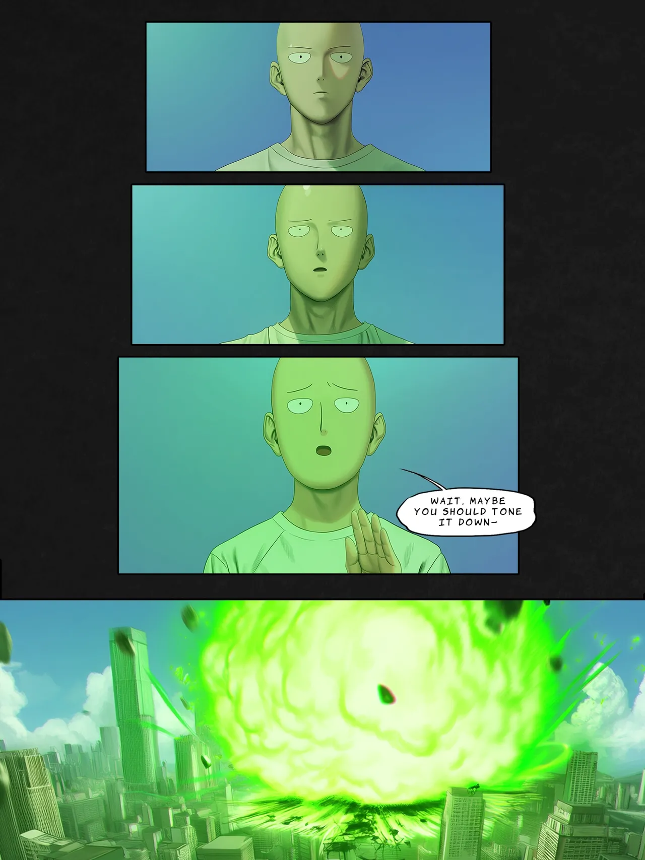 :Humanity's Last Broadcast - A Fubuki & Tatsumaki One-Punch Man Doujin page 129