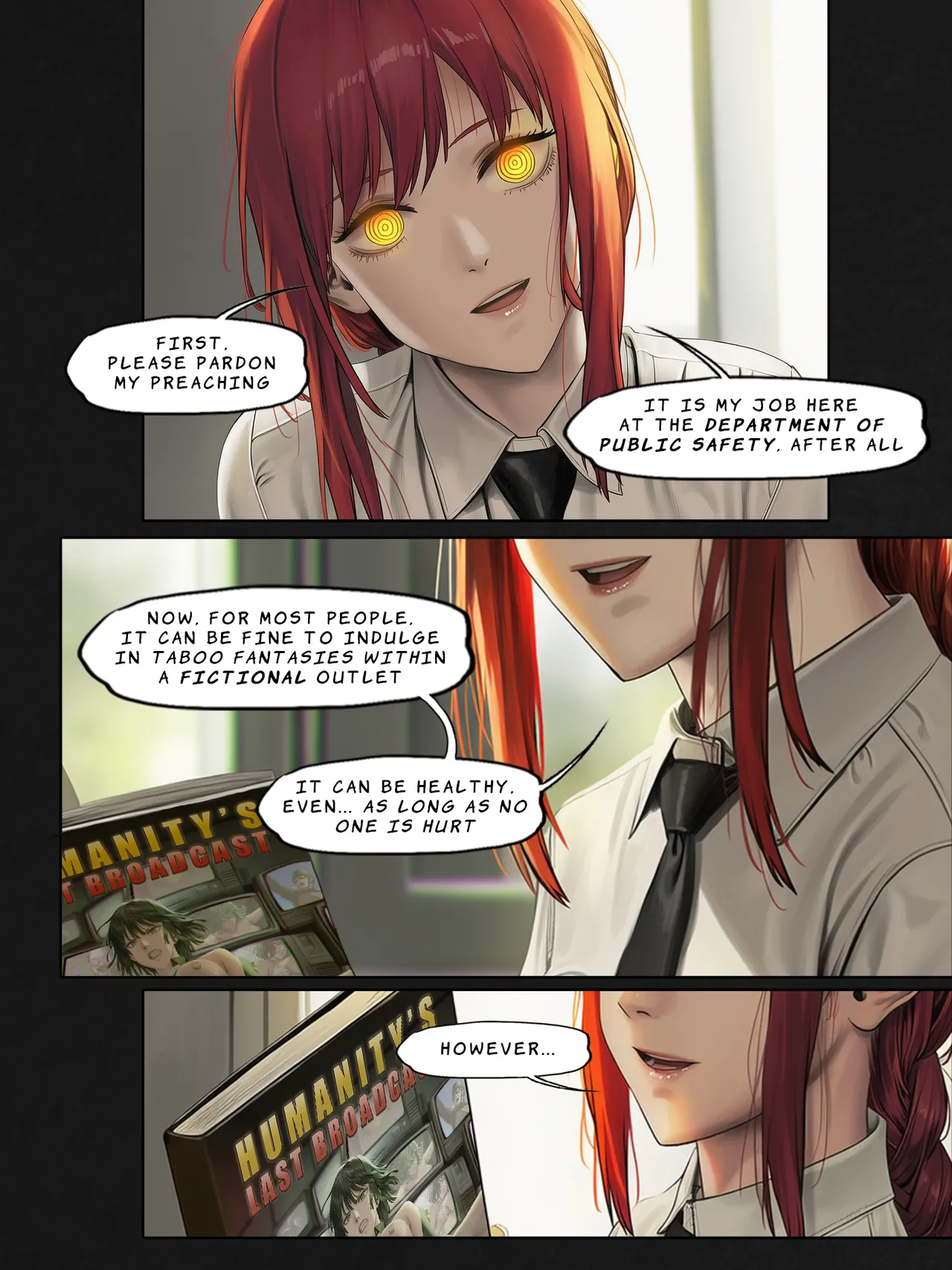 :Humanity's Last Broadcast - A Fubuki & Tatsumaki One-Punch Man Doujin page 142