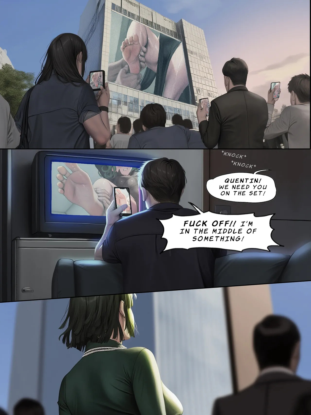:Humanity's Last Broadcast - A Fubuki & Tatsumaki One-Punch Man Doujin page 25