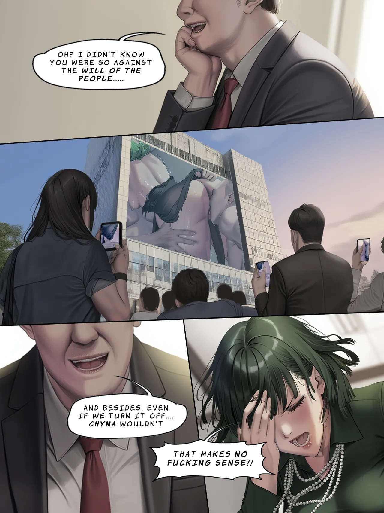 :Humanity's Last Broadcast - A Fubuki & Tatsumaki One-Punch Man Doujin page 49