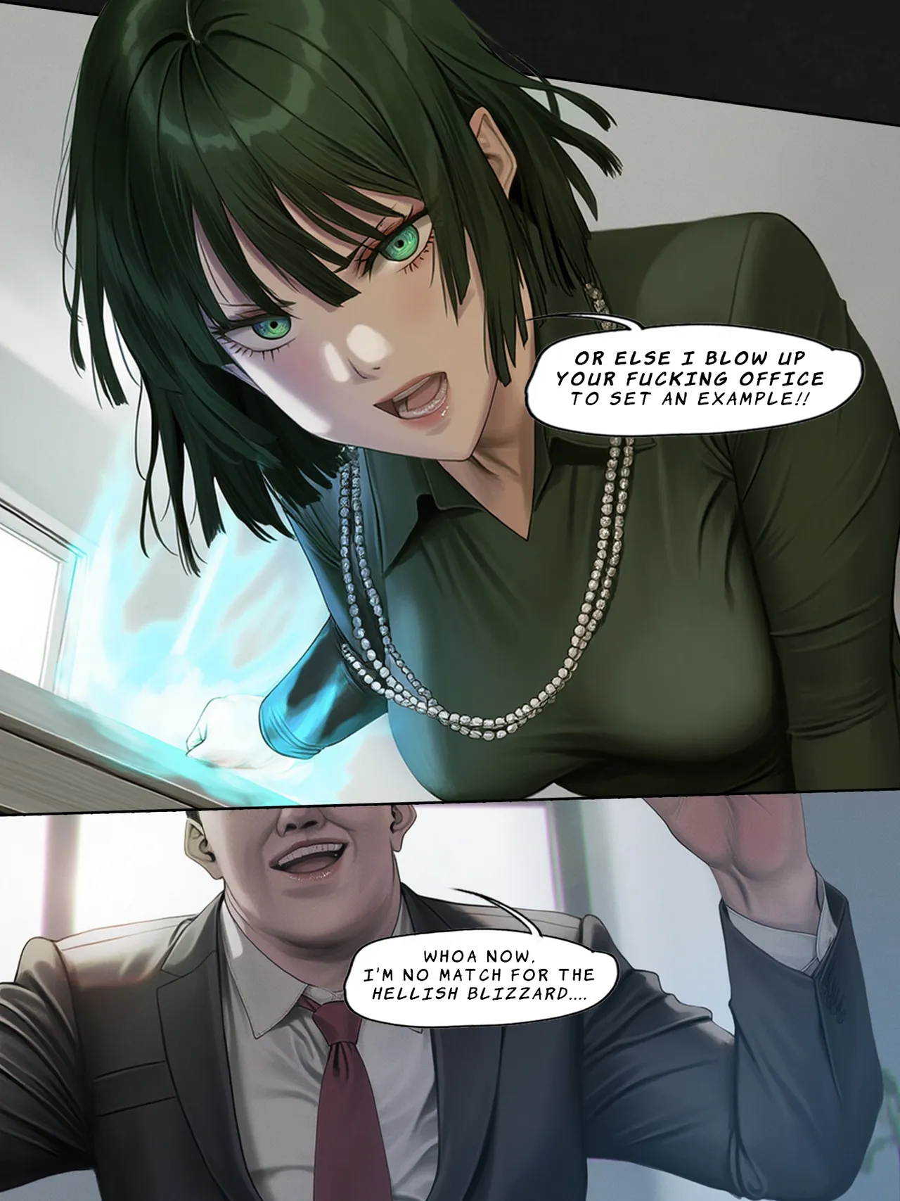 :Humanity's Last Broadcast - A Fubuki & Tatsumaki One-Punch Man Doujin page 51