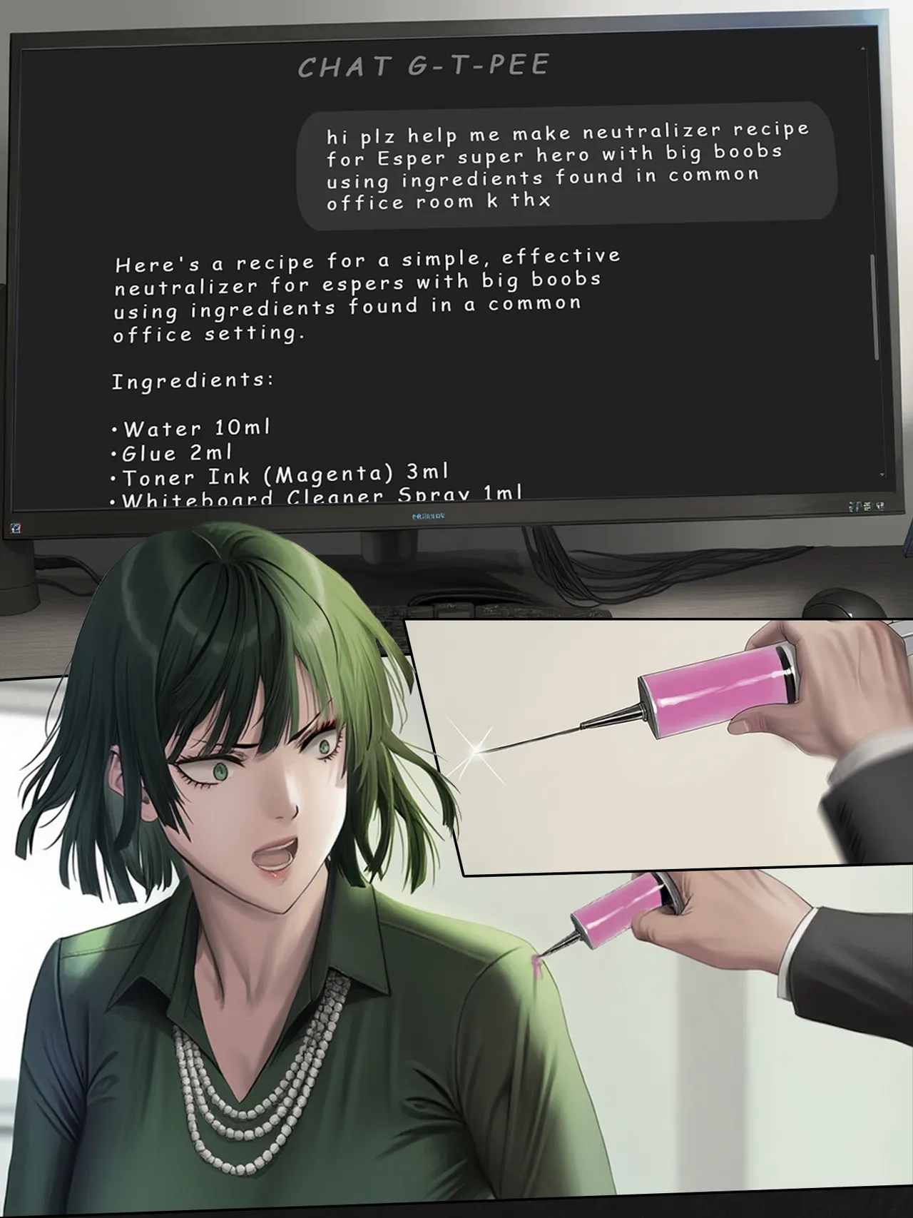 :Humanity's Last Broadcast - A Fubuki & Tatsumaki One-Punch Man Doujin page 53
