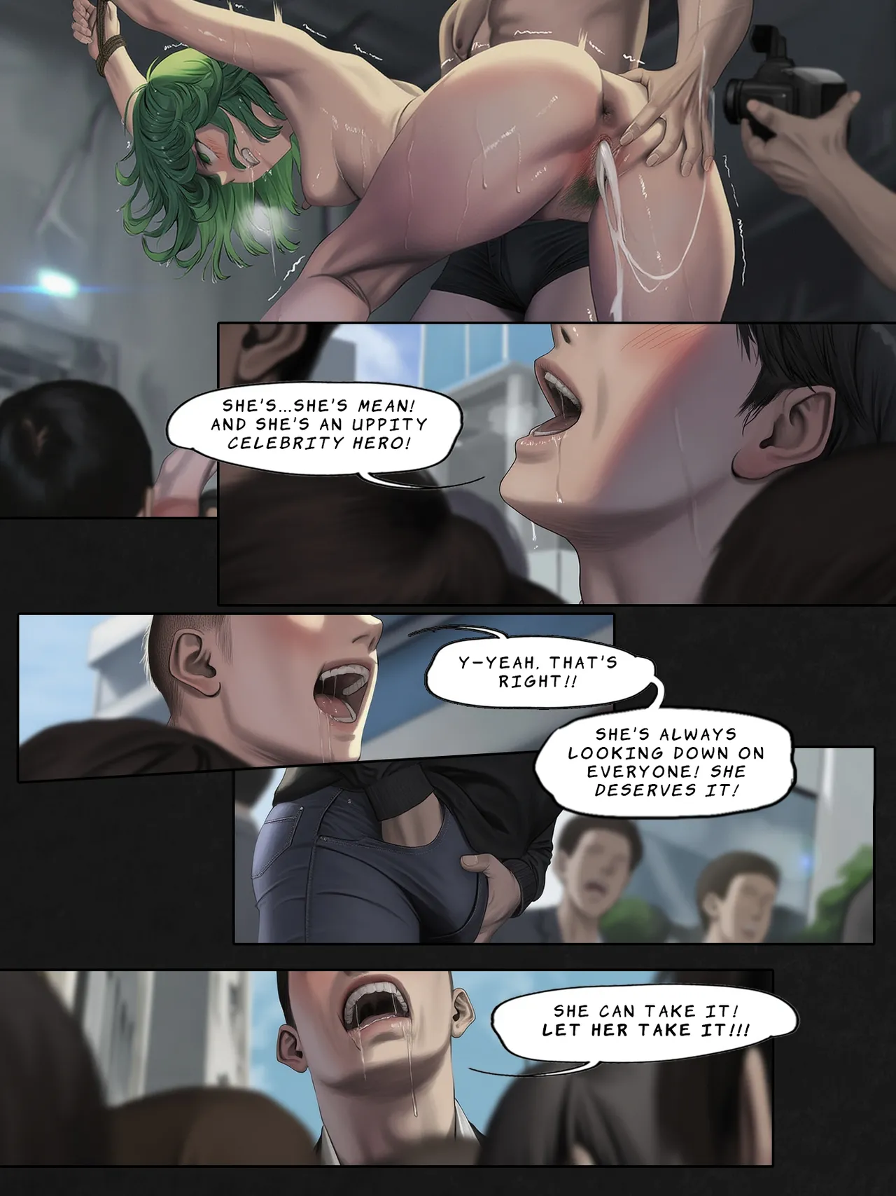 :Humanity's Last Broadcast - A Fubuki & Tatsumaki One-Punch Man Doujin page 69