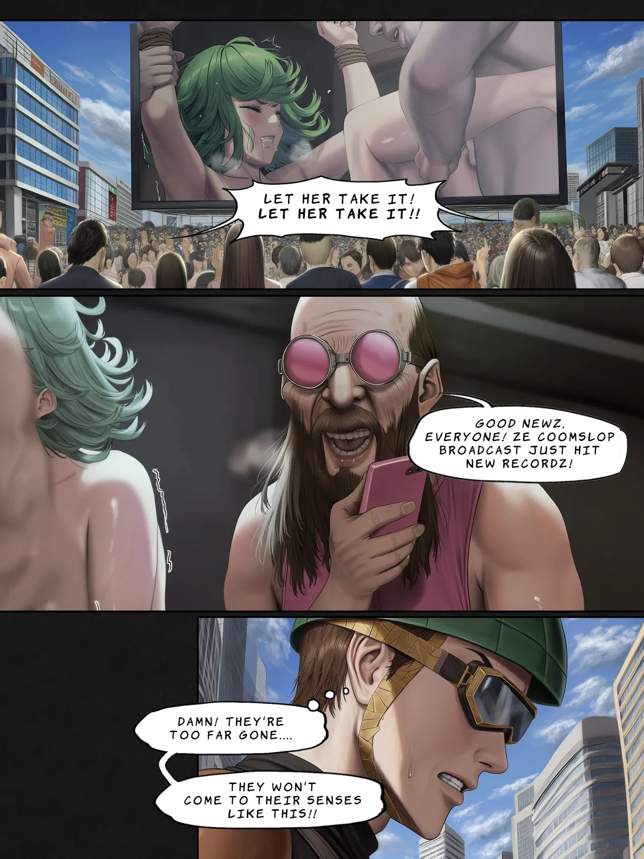 :Humanity's Last Broadcast - A Fubuki & Tatsumaki One-Punch Man Doujin page 70