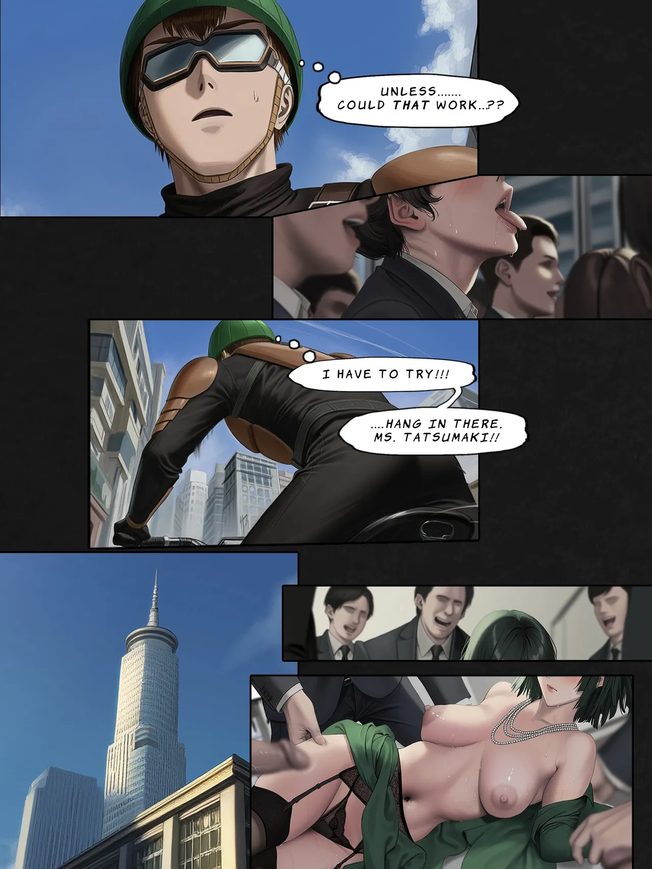 :Humanity's Last Broadcast - A Fubuki & Tatsumaki One-Punch Man Doujin page 71