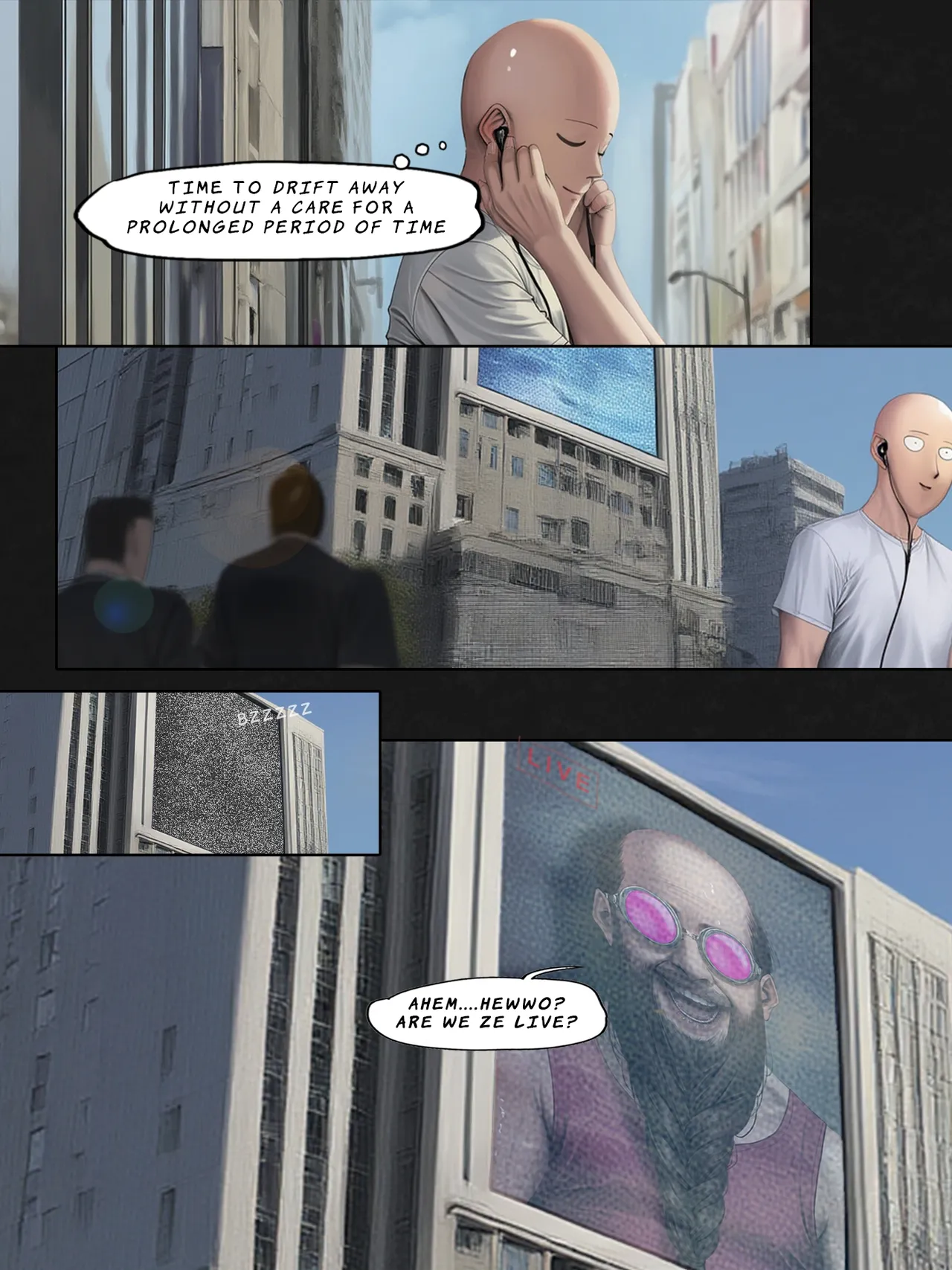 :Humanity's Last Broadcast - A Fubuki & Tatsumaki One-Punch Man Doujin page 8