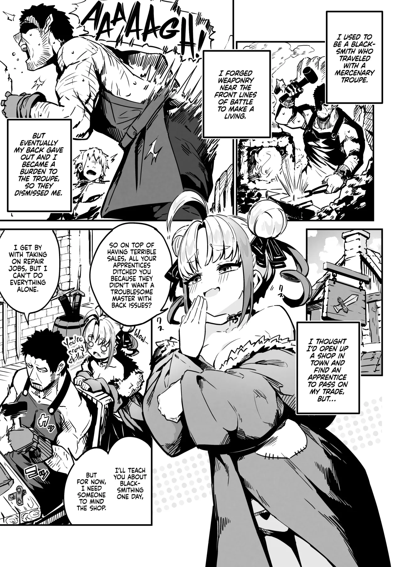Hurry, Master! Are You Ready To Give Me Today's "Reward"? page 4