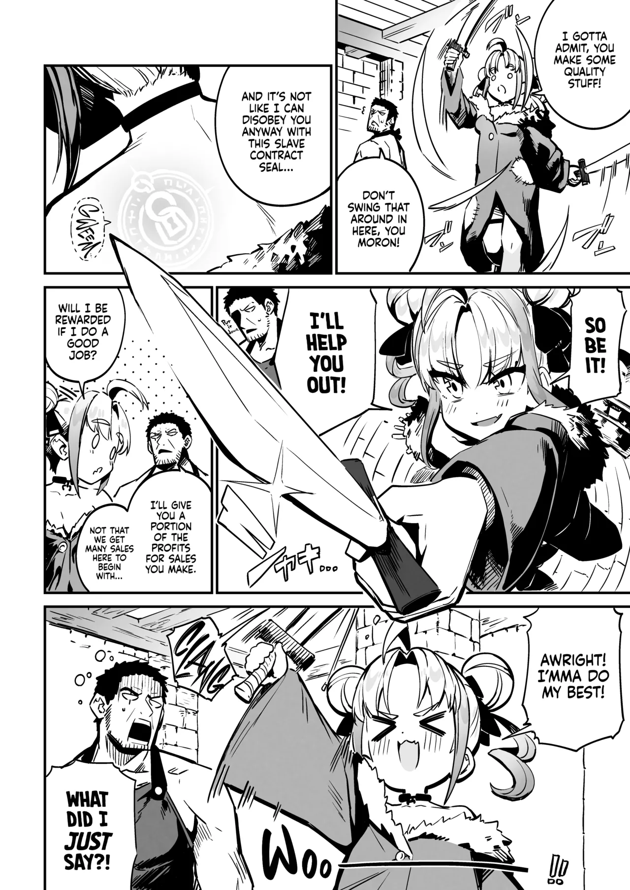 Hurry, Master! Are You Ready To Give Me Today's "Reward"? page 5