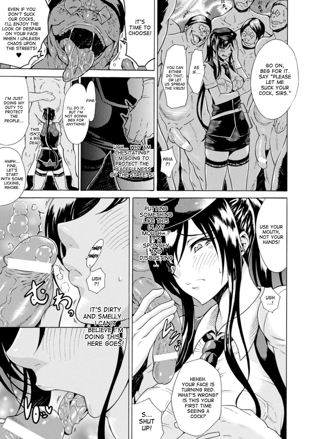 Hyottoko FellaGao wo Sarasu Bishoujo-tachi Vol. 1 page 9