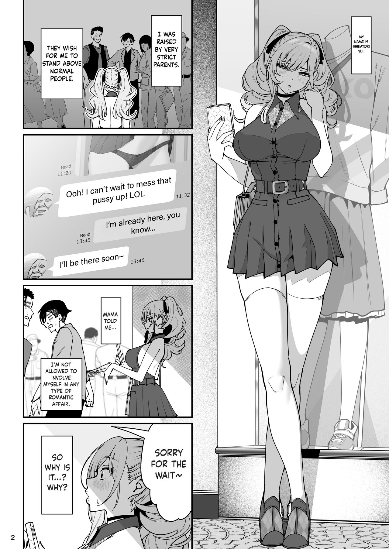 Hypnosis Girlfriend 2 page 3