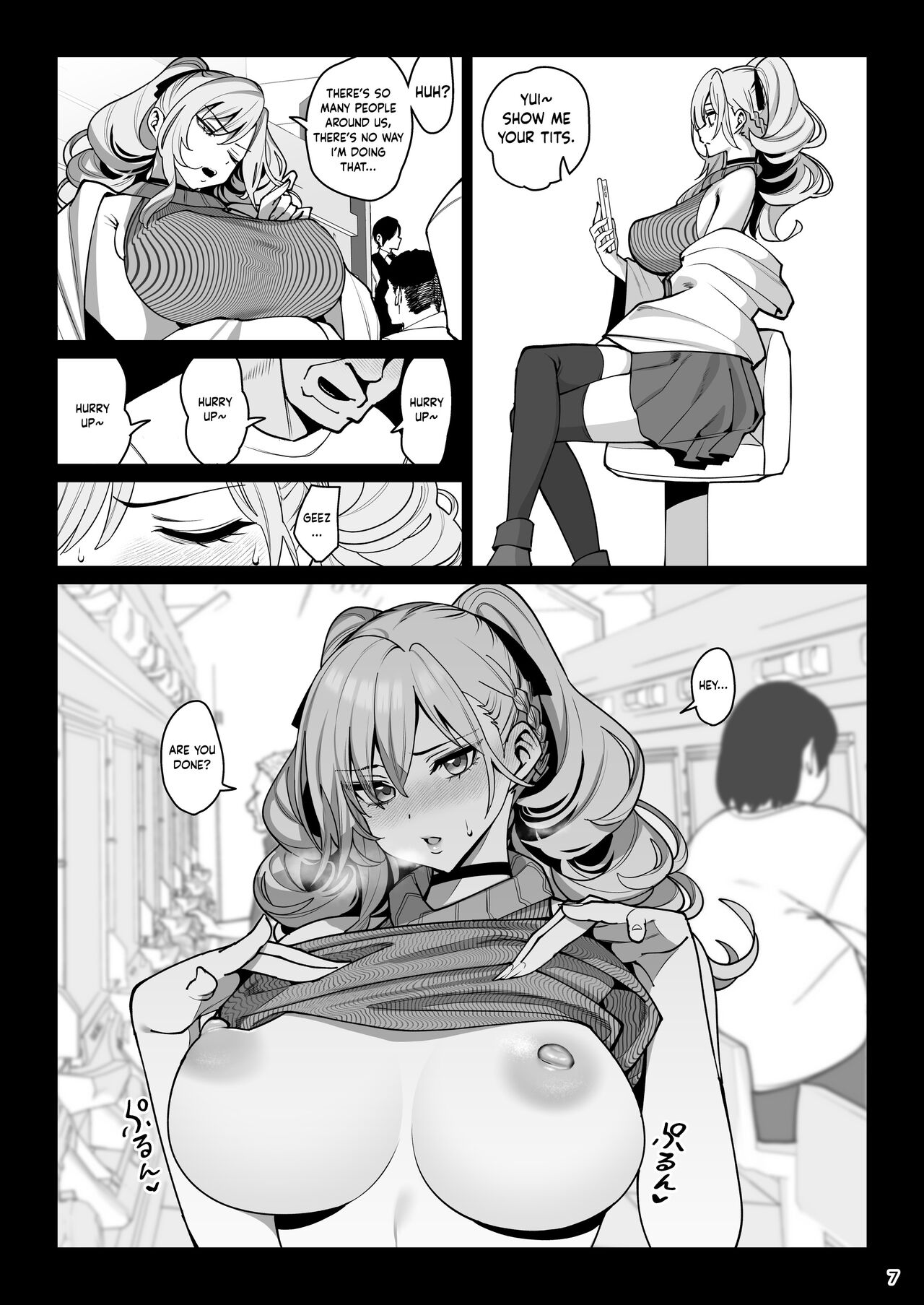 Hypnosis Girlfriend 2 page 8