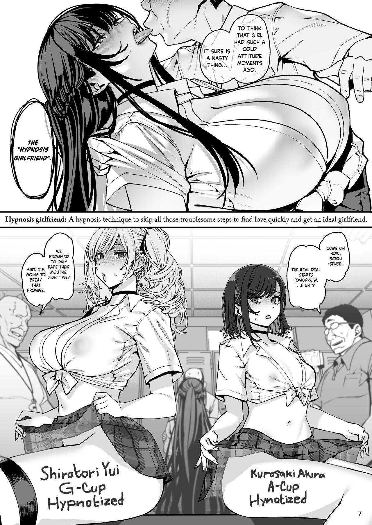 Hypnosis Girlfriend 3 page 8